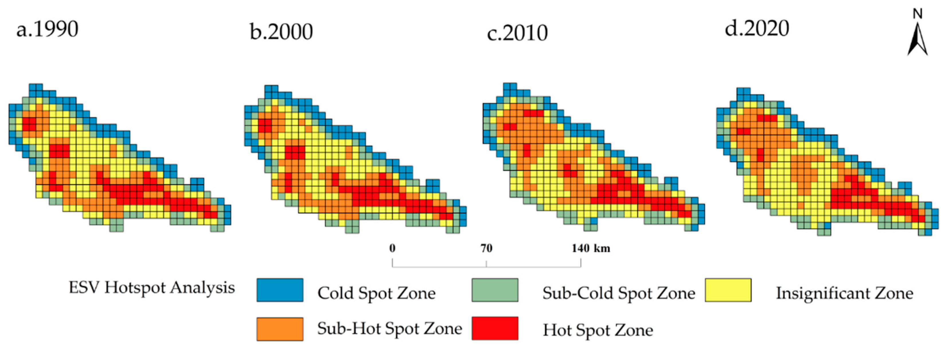 Study on the Spatial and Temporal Evolution of Ecosystem