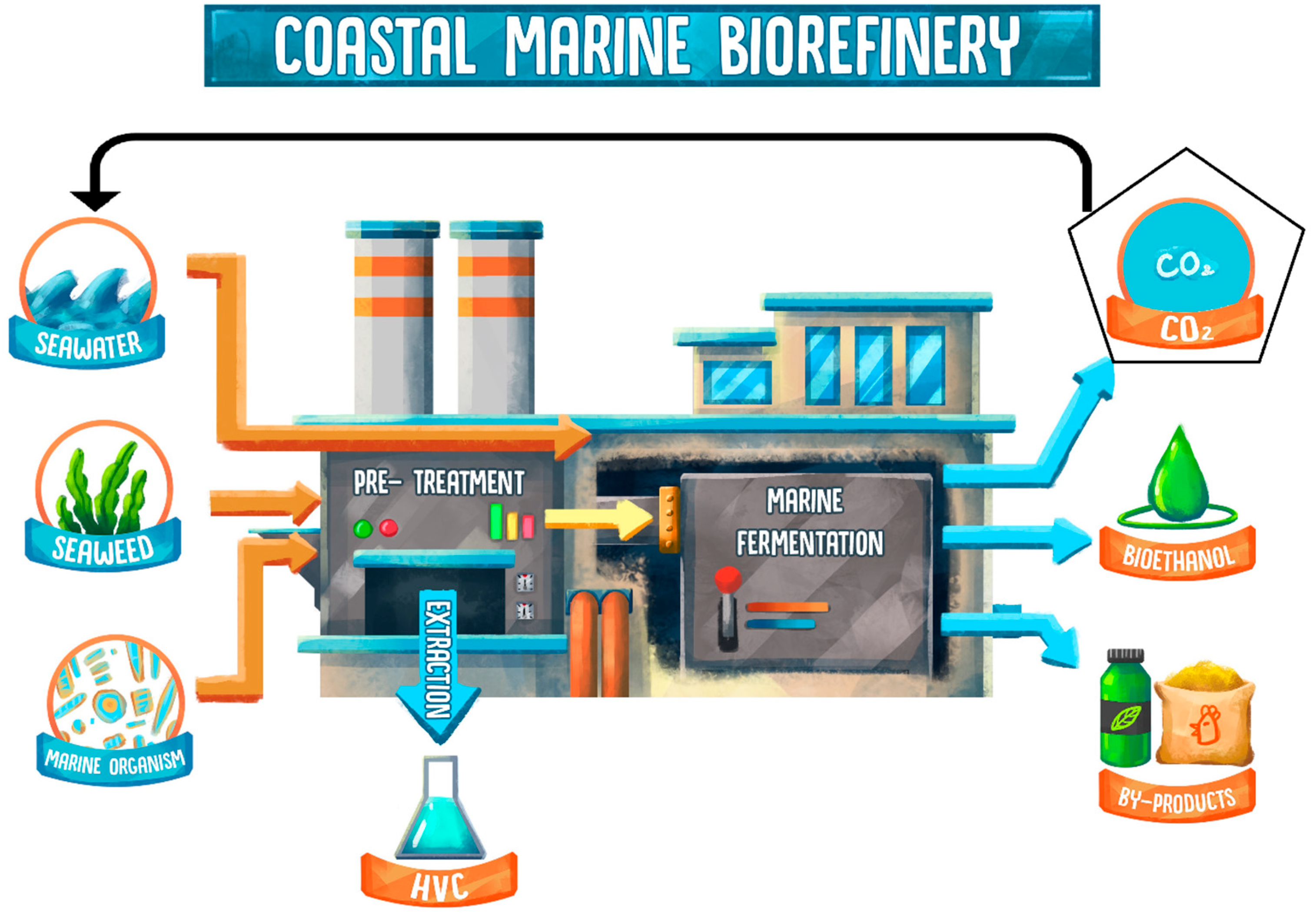 Recent Advances in Seaweed Biorefineries and Assessment of Their 