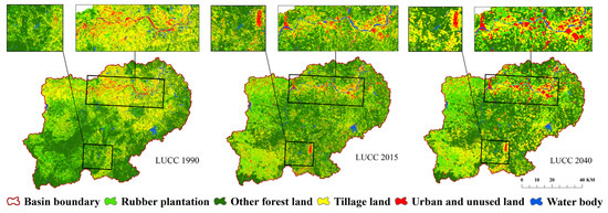 Streamflow Response to Climate and Land-Use Changes in a