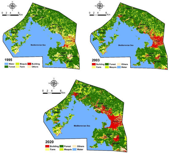 Land Use/Land Cover Changes in a Mediterranean Summer Land Use/Land Cover Changes in a Mediterranean Summer