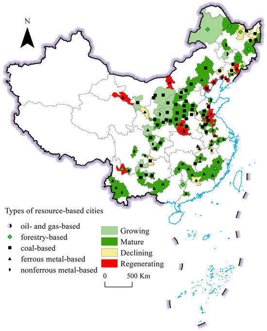 Self-Sufficient Carbon Emission Reduction in Resource-Based