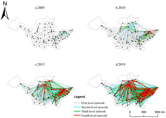 Spatial Association Networks and Factors Influencing