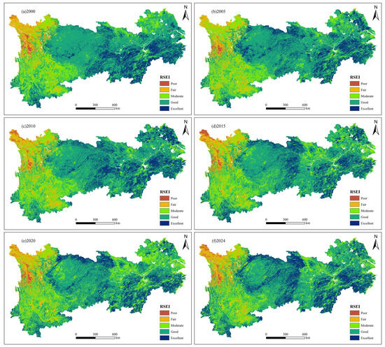 Spatiotemporal Patterns and Driving Forces of Ecological Quality in the ...