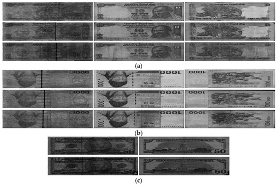 Symmetry Free Full Text Deep Learning Based Multinational Banknote Fitness Classification With A Combination Of Visible Light Reflection And Infrared Light Transmission Images Html