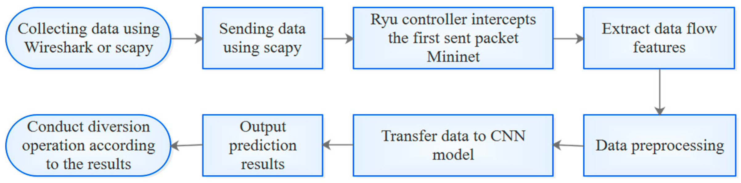 Real-Time Anomaly Detection of Network Traffic Based on CNN