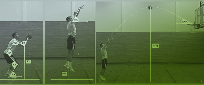 Differences in Biomechanical Characteristics between Made and Missed Jump Shots in Male Basketball Players