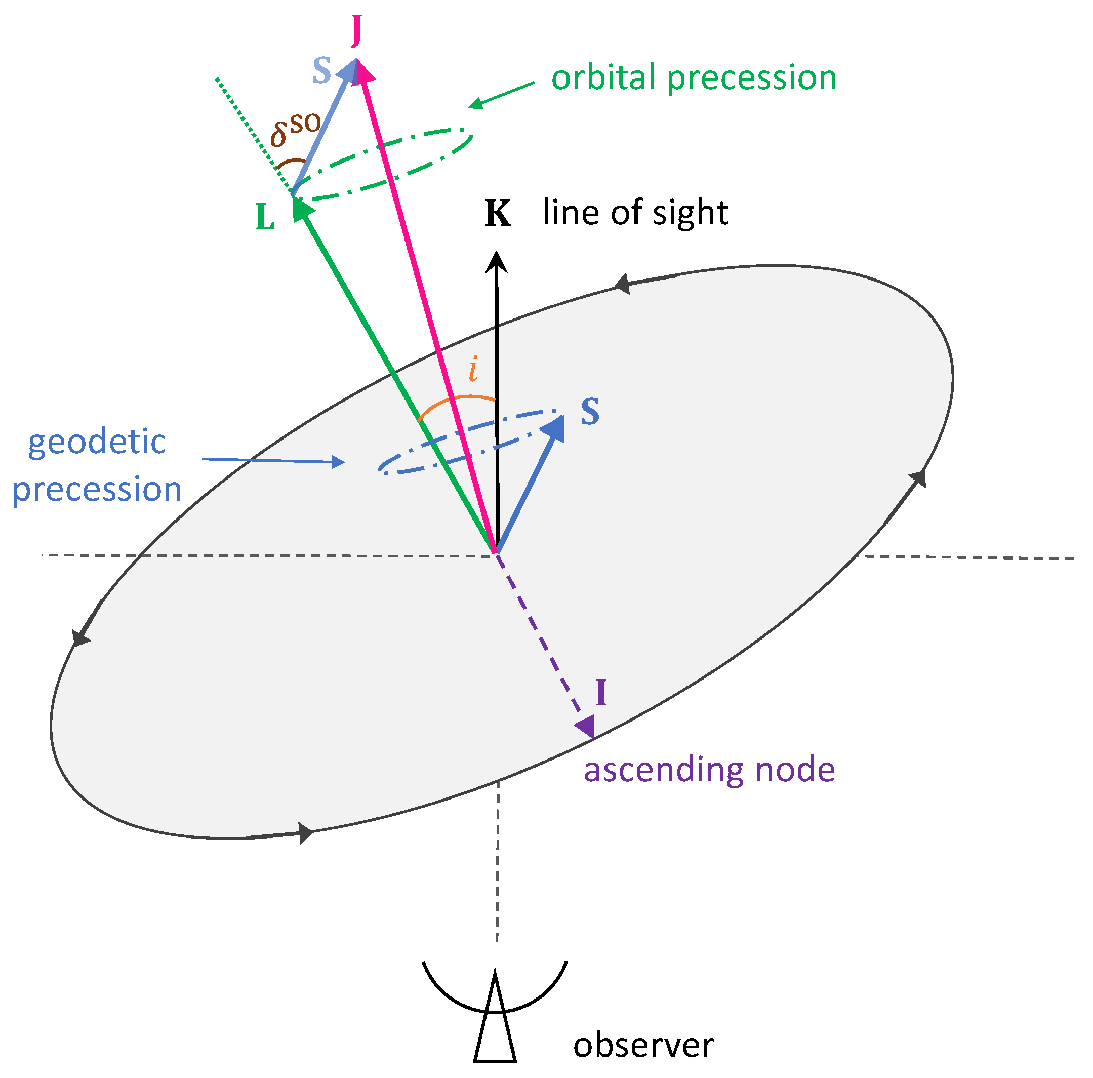 Measuring the Lense–Thirring Orbital Precession and the