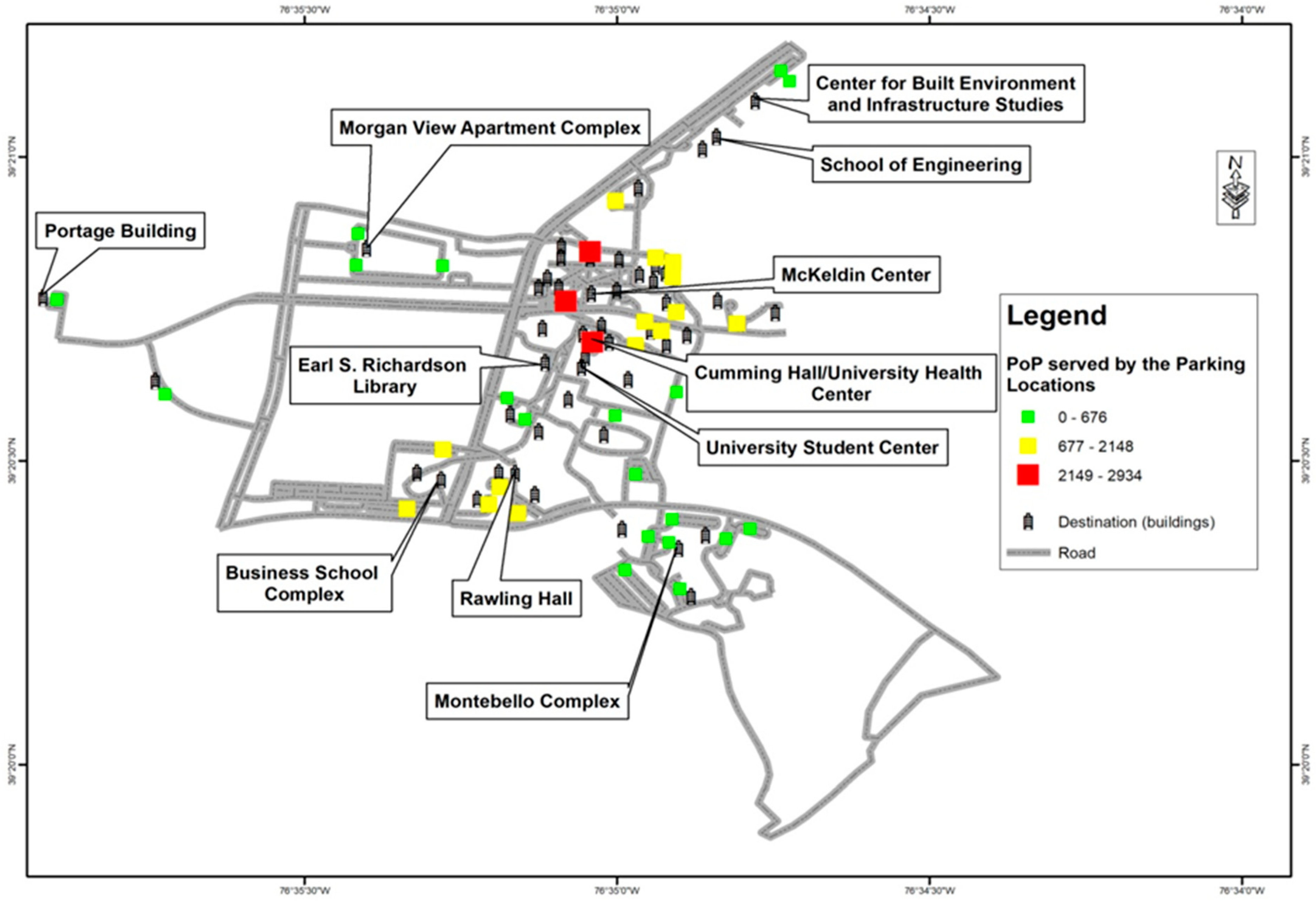 georgetown university campus map pdf