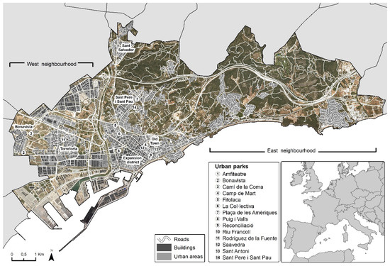 Urban Science Free Full Text Environmental Justice And Urban Parks A Case Study Applied To Tarragona Spain Html