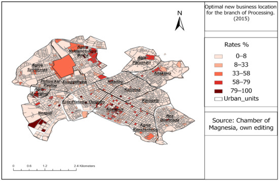 Mechanism for the Optimal Location of a Business as a Lever for