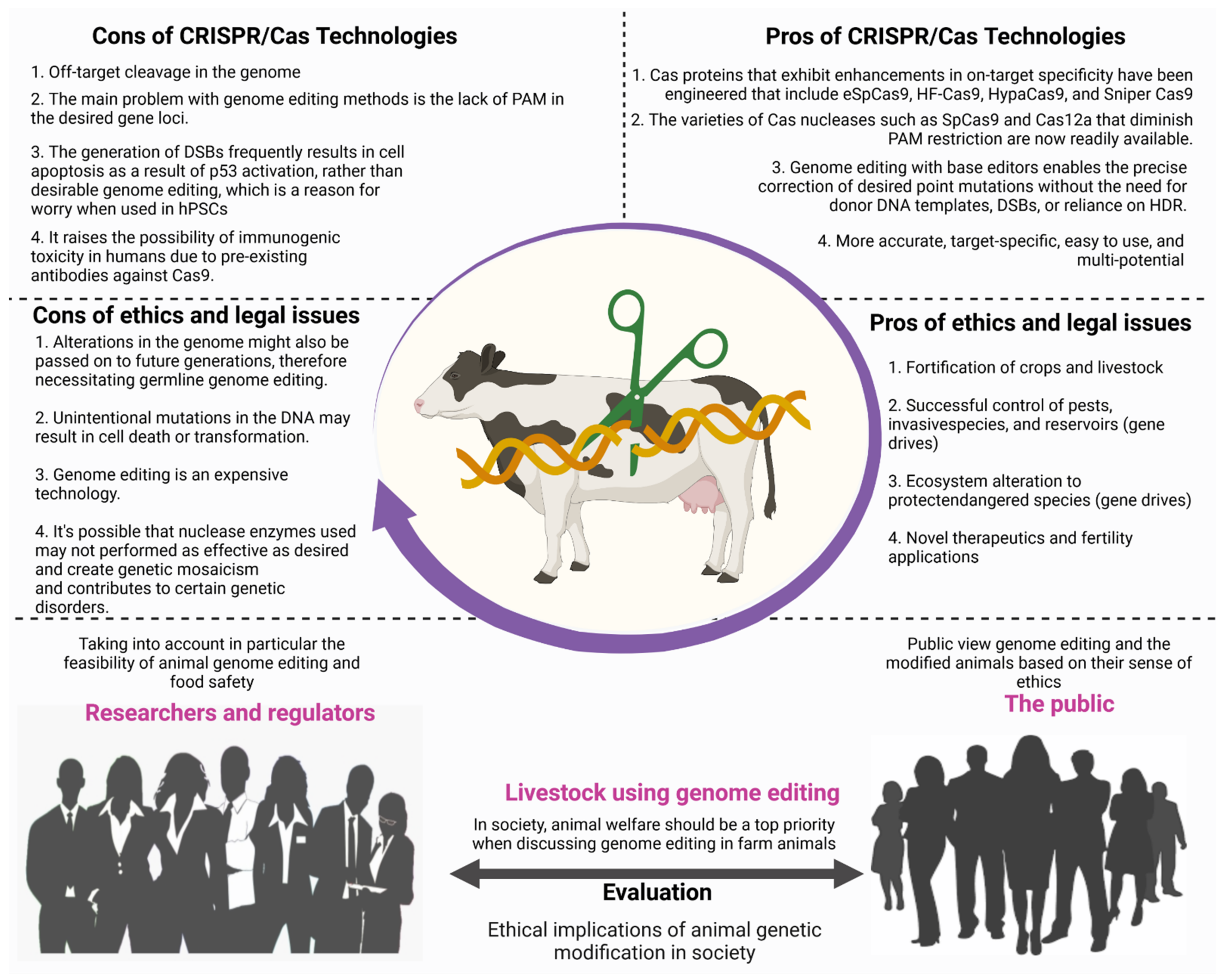 Veterinary Sciences Free Full Text Impact Of Crispr Cas9 Based Genome Engineering In Farm Animals Html