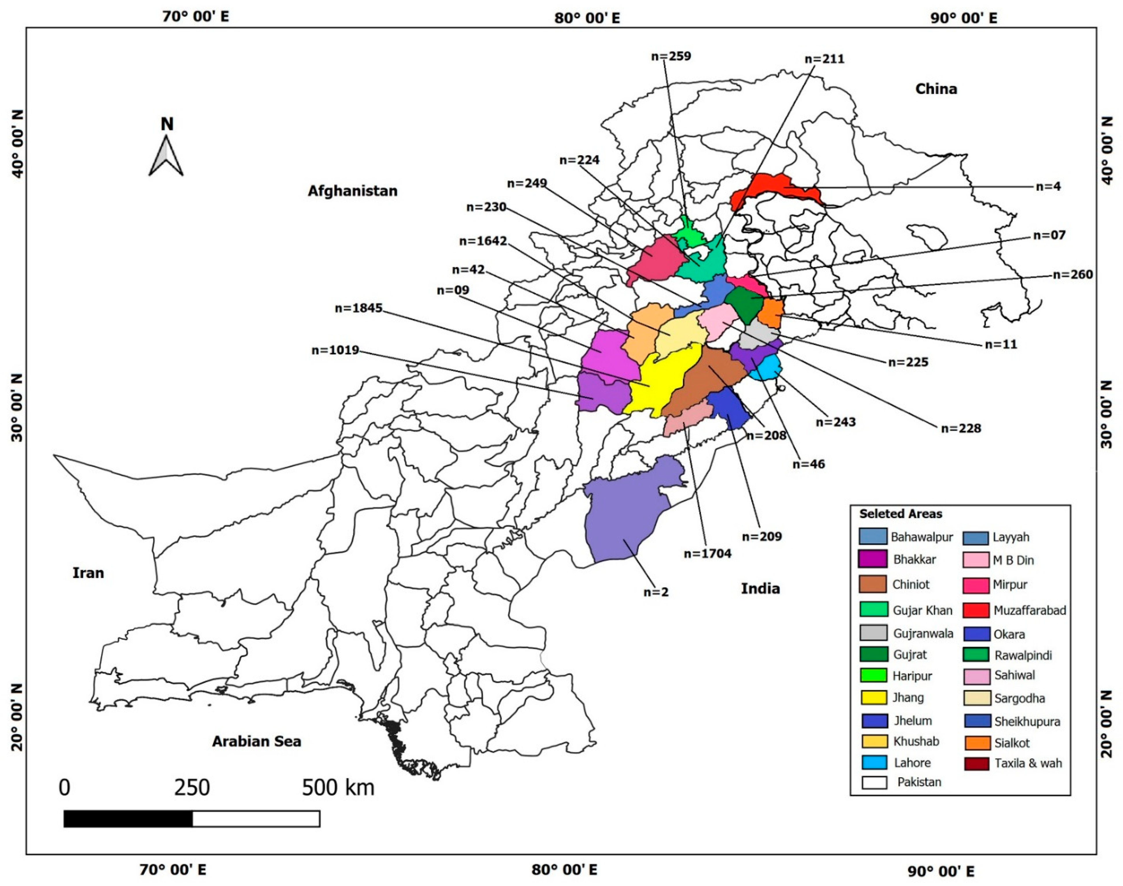 Veterinary Sciences | Free Full-Text | An Epidemiological Survey to  Investigate the Prevalence of Cystic Echinococcosis in Slaughtered Bovine  Hosts in Punjab, Pakistan