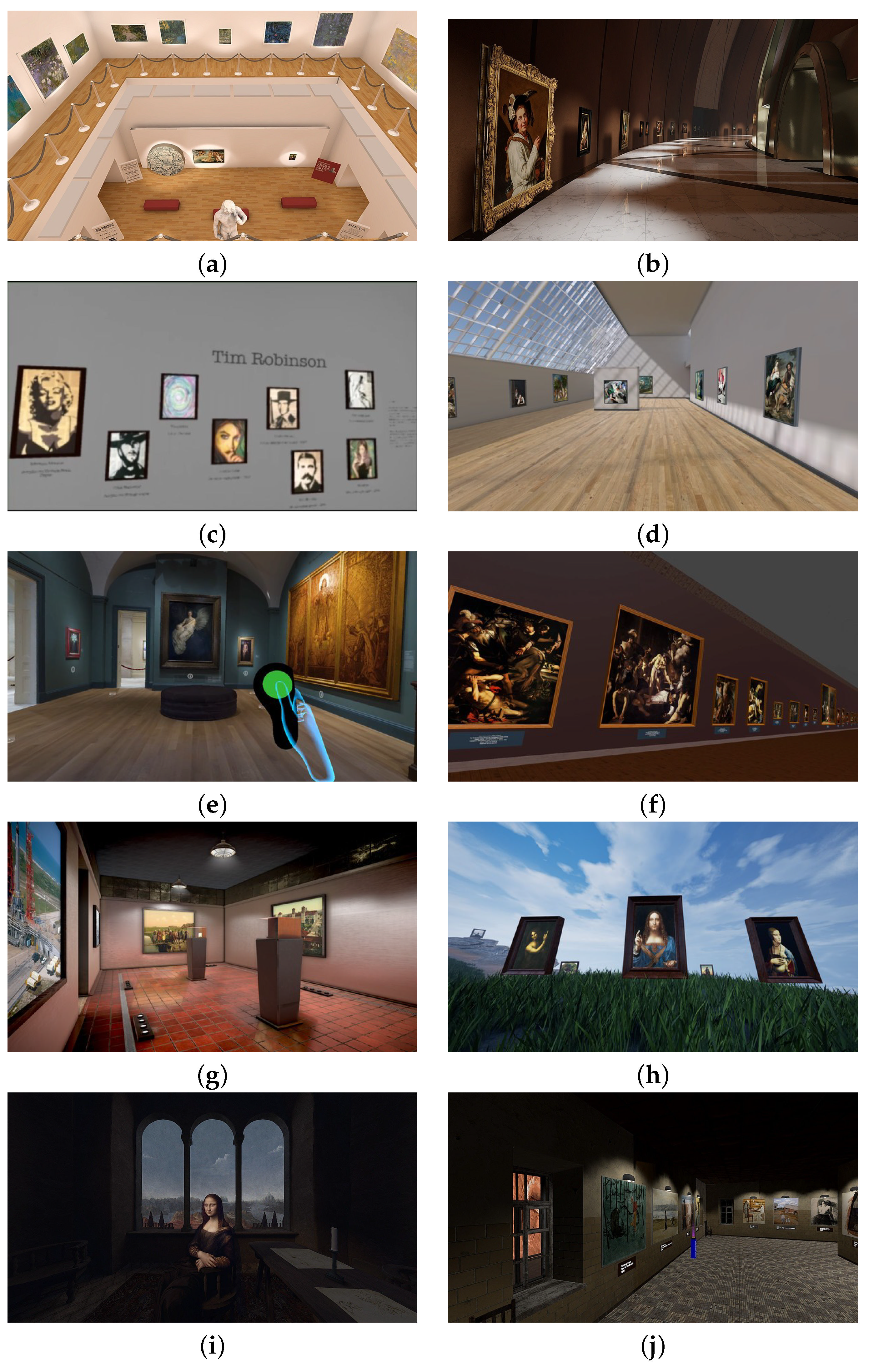 Projects and Presentation: Using a Virtual Gallery to Display