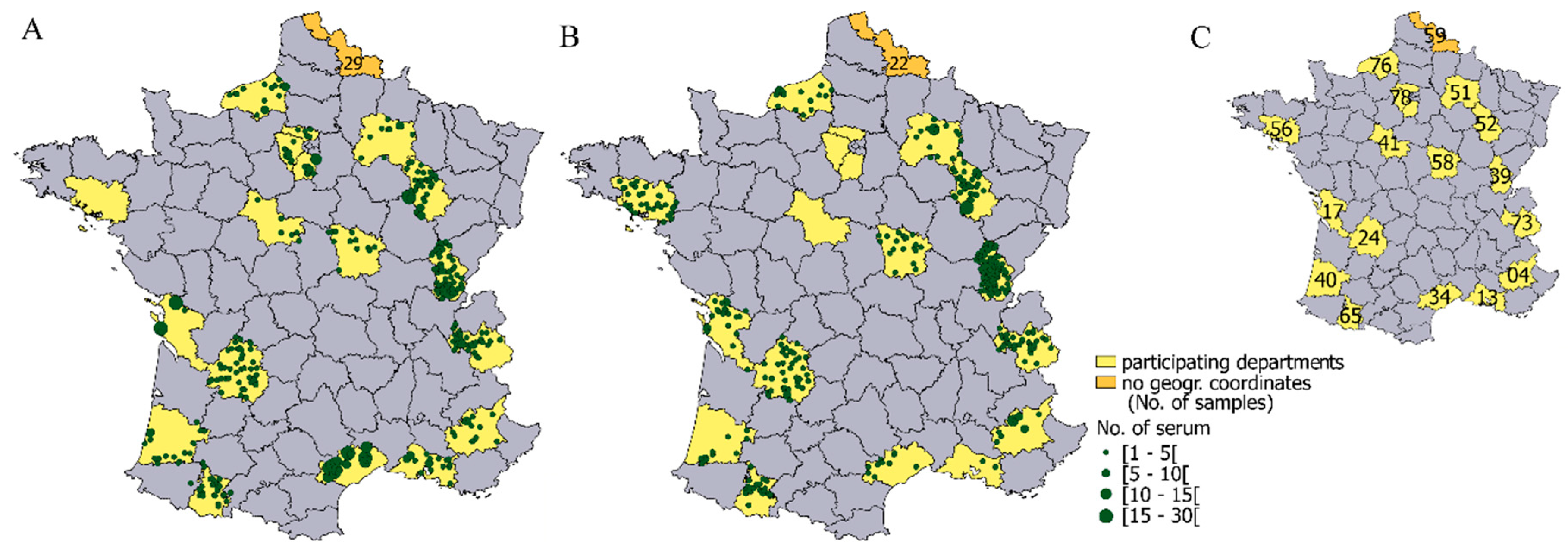 Viruses Free Full Text Exposure Of Wild Ungulates To The Usutu And Tick Borne Encephalitis Viruses In France In 09 14 Evidence Of Undetected Flavivirus Circulation A Decade Ago Html