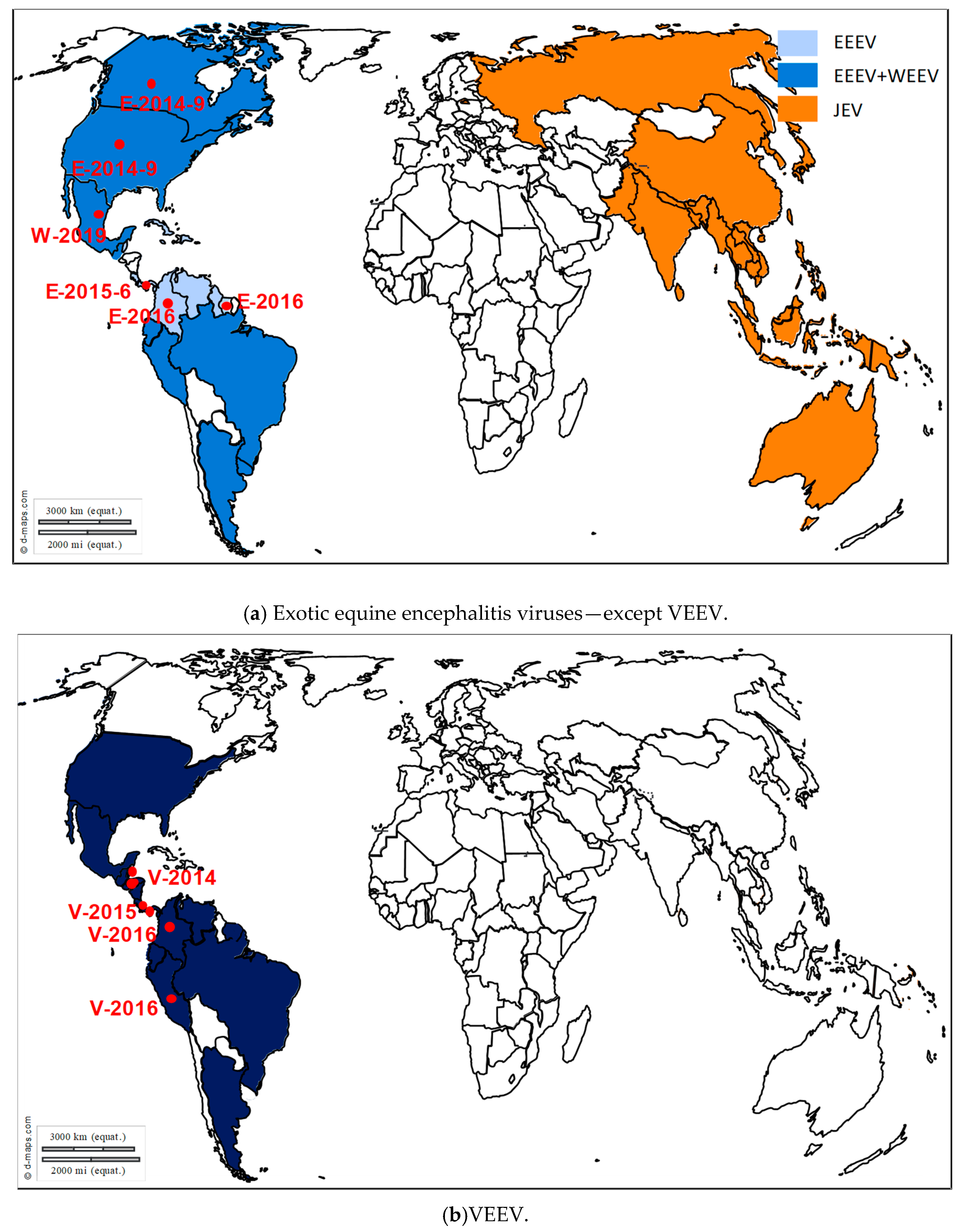 Eastern Equine Encephalitis Map Viruses | Free Full-Text | Viral Equine Encephalitis, A Growing Threat To  The Horse Population In Europe? | Html
