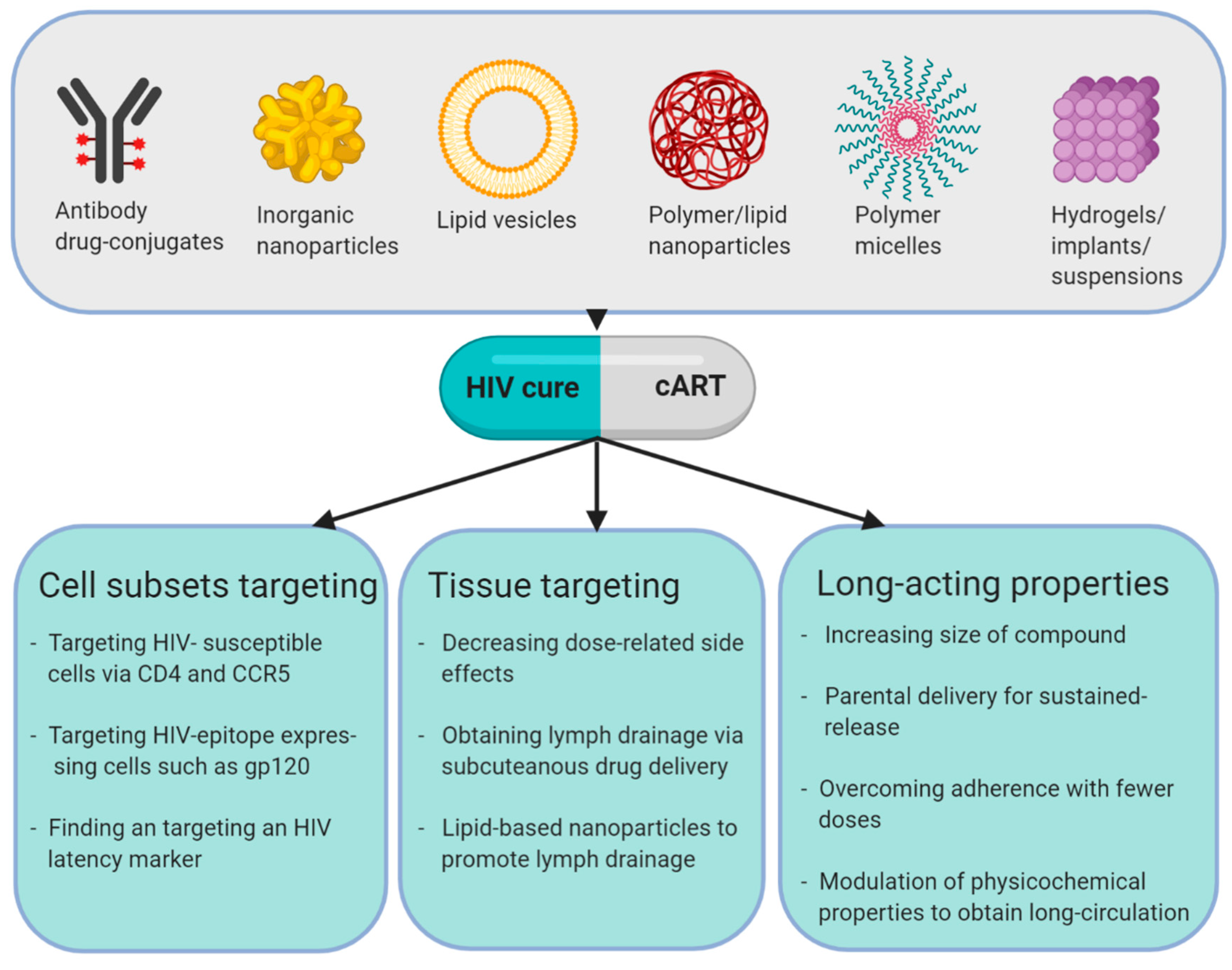 Viruses Free FullText The Potential of LongActing, Tissue