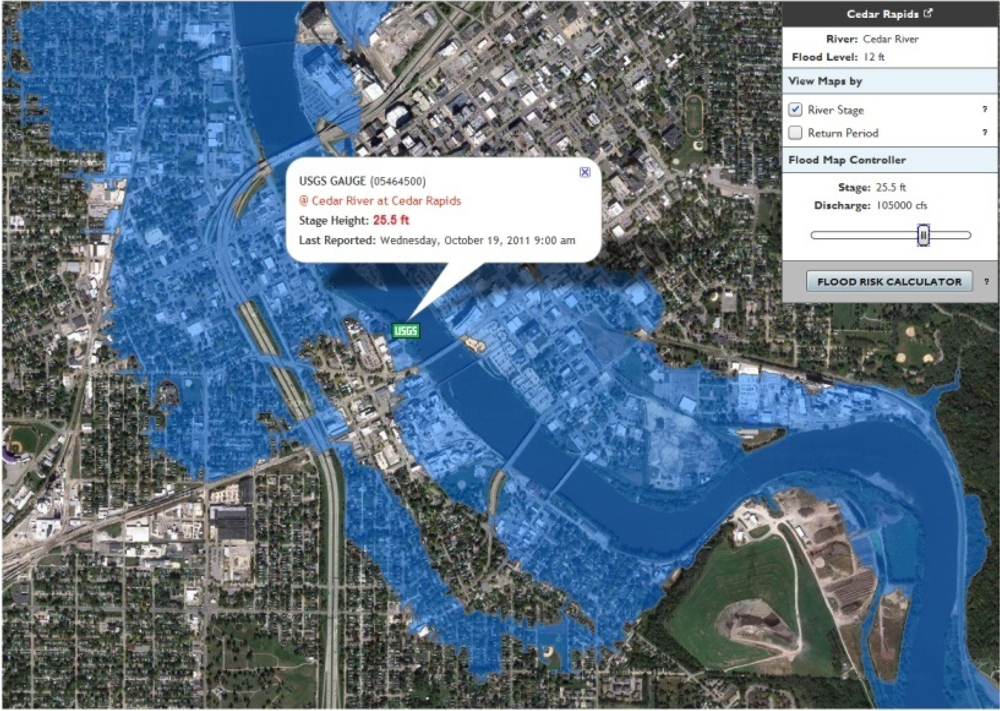 Cedar Rapids Flood Plain Map Water | Free Full-Text | Inundation Mapping Initiatives Of The Iowa Flood  Center: Statewide Coverage And Detailed Urban Flooding Analysis | Html