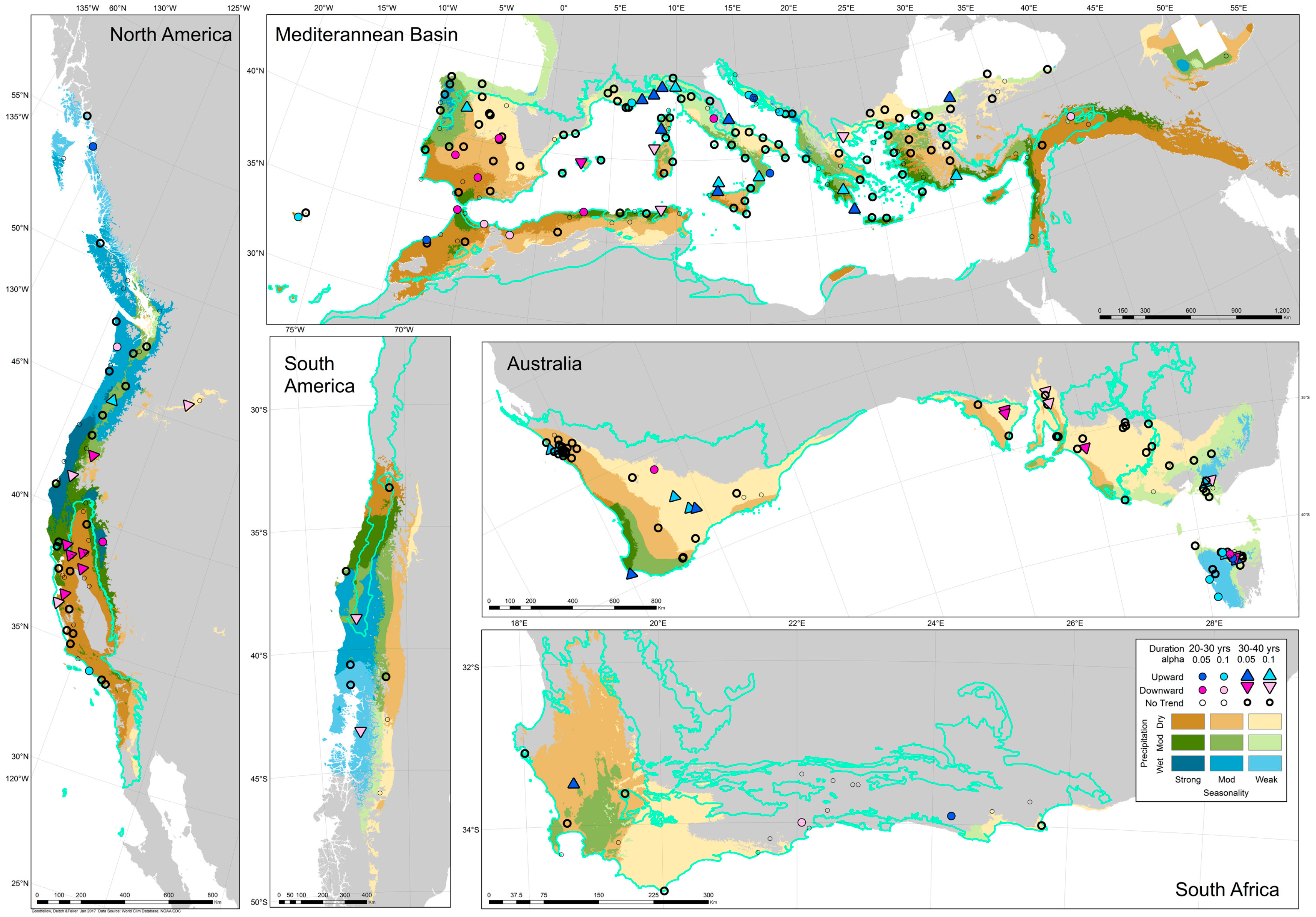 Mediterranean Climate: Variability and Trends