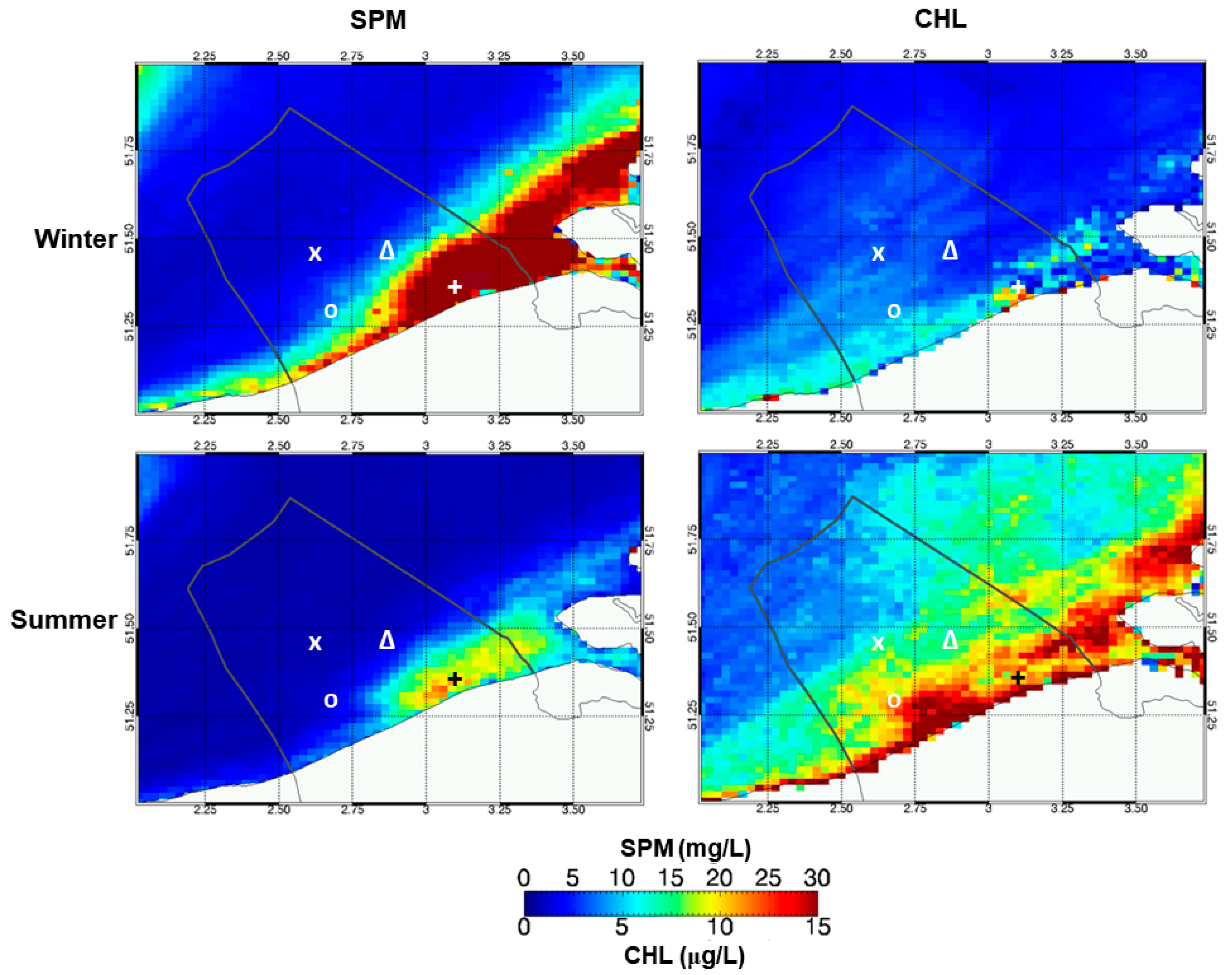 Water Free FullText Spatial and Seasonal Variation of Biomineral