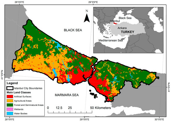 water free full text assessing the water resources potential of istanbul by using a soil and water assessment tool swat hydrological model html