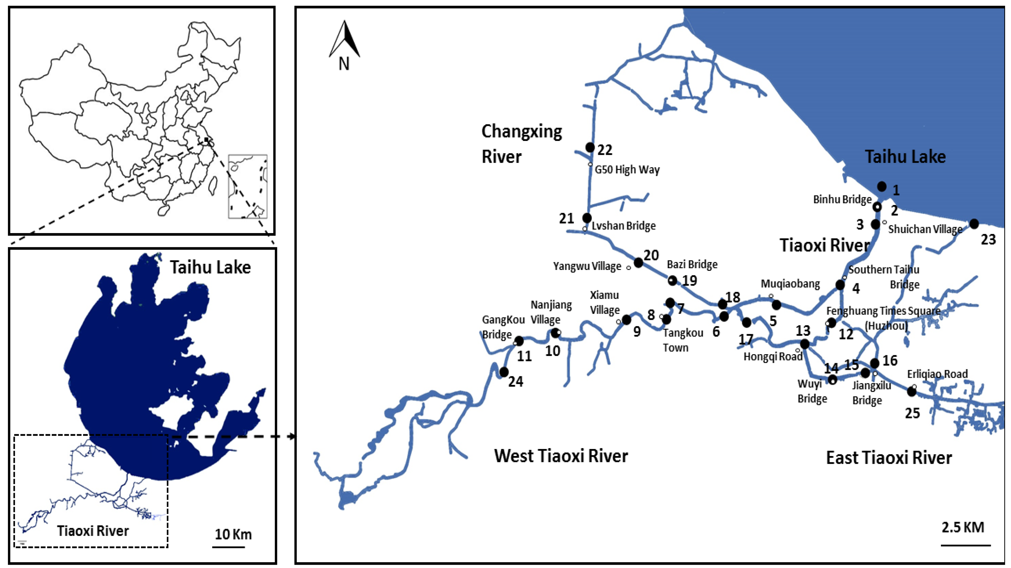 Water Free Full Text Assessment Of Water Quality And Identification Of Pollution Risk Locations In Tiaoxi River Taihu Watershed China Html