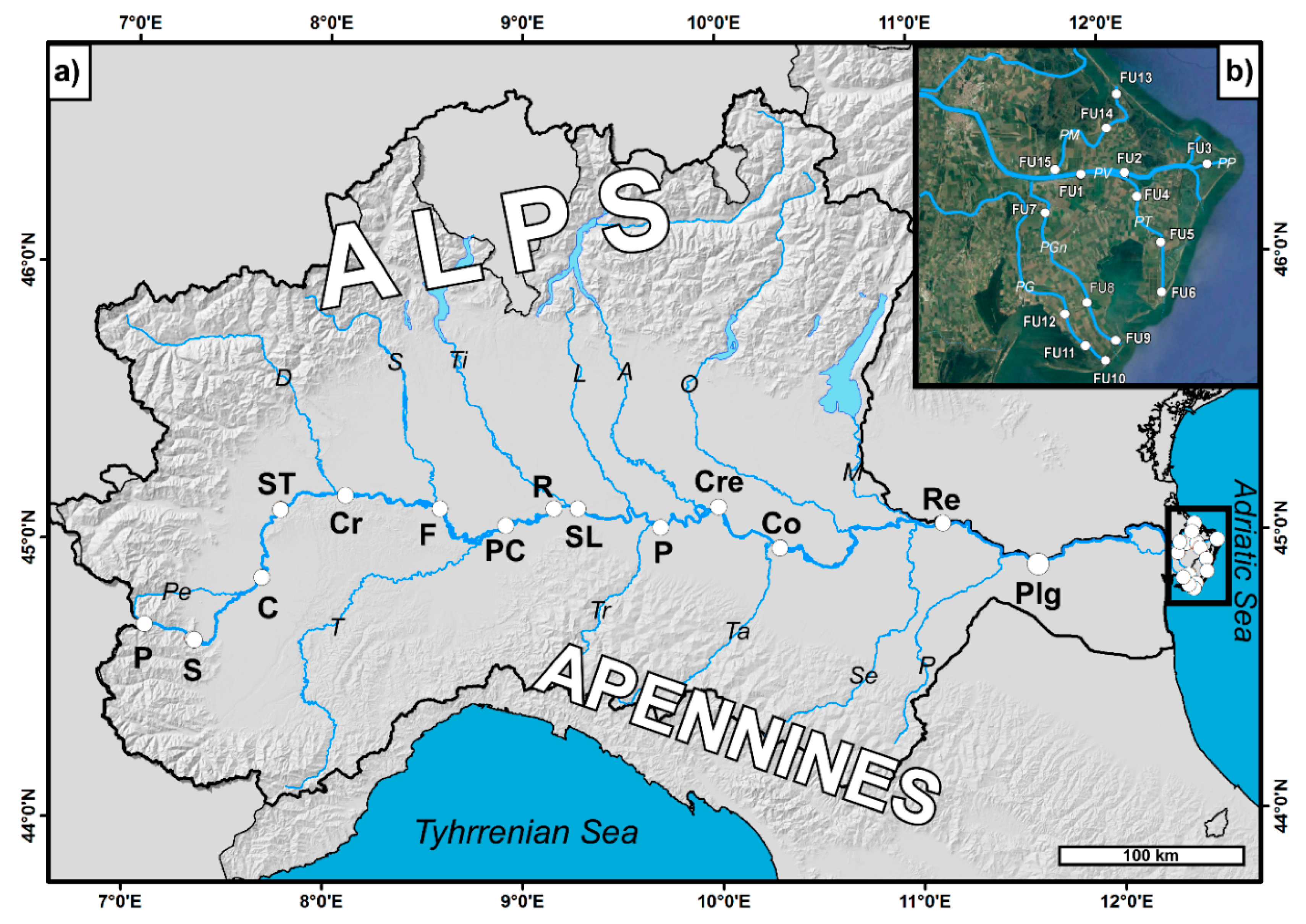 Water | Free Full-Text | The Po River Water Isotopes during the Drought