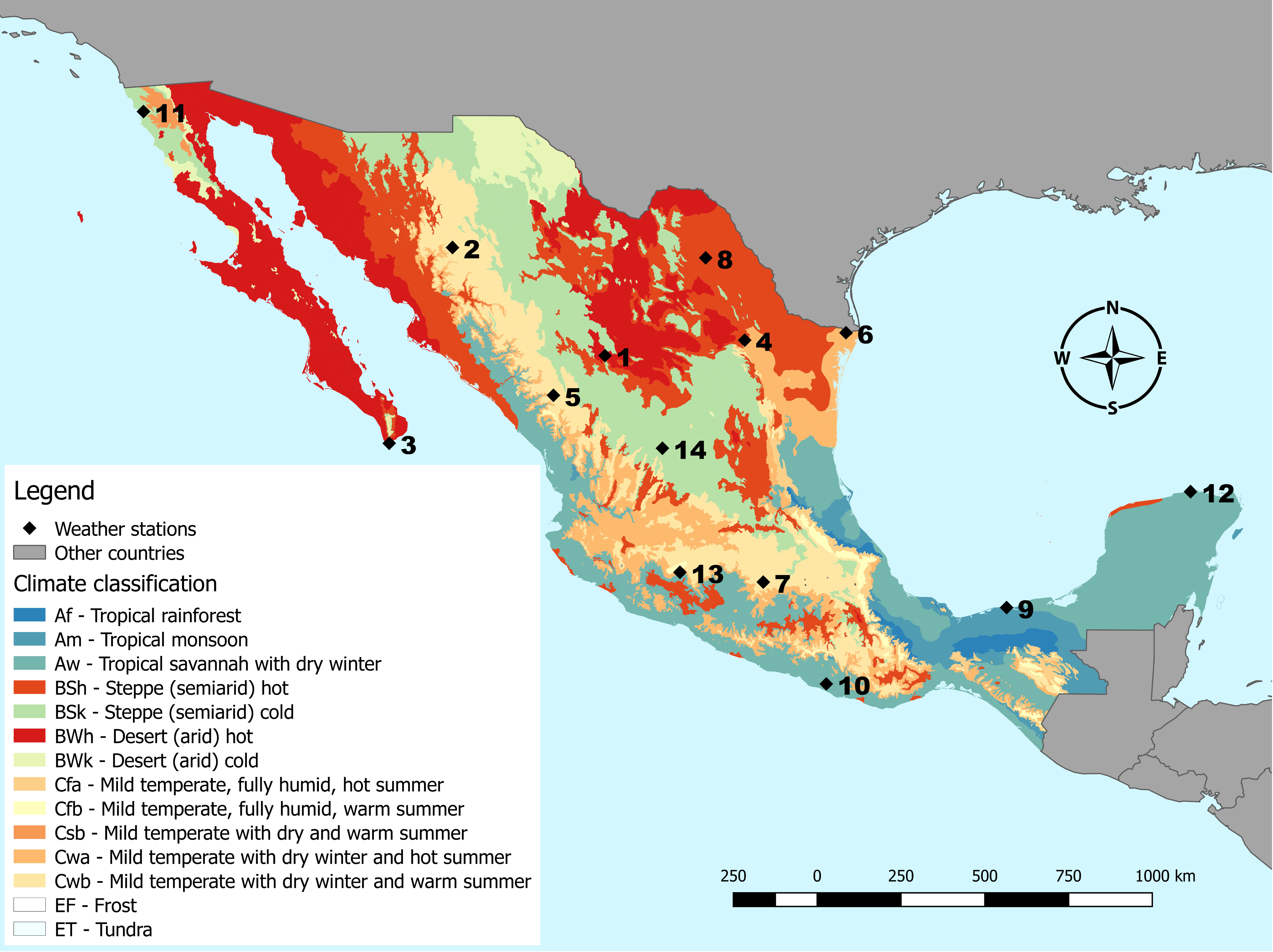 Evaluation of Precipitation Estimates CMORPHCRT on Regions of Mexico with Different Climates