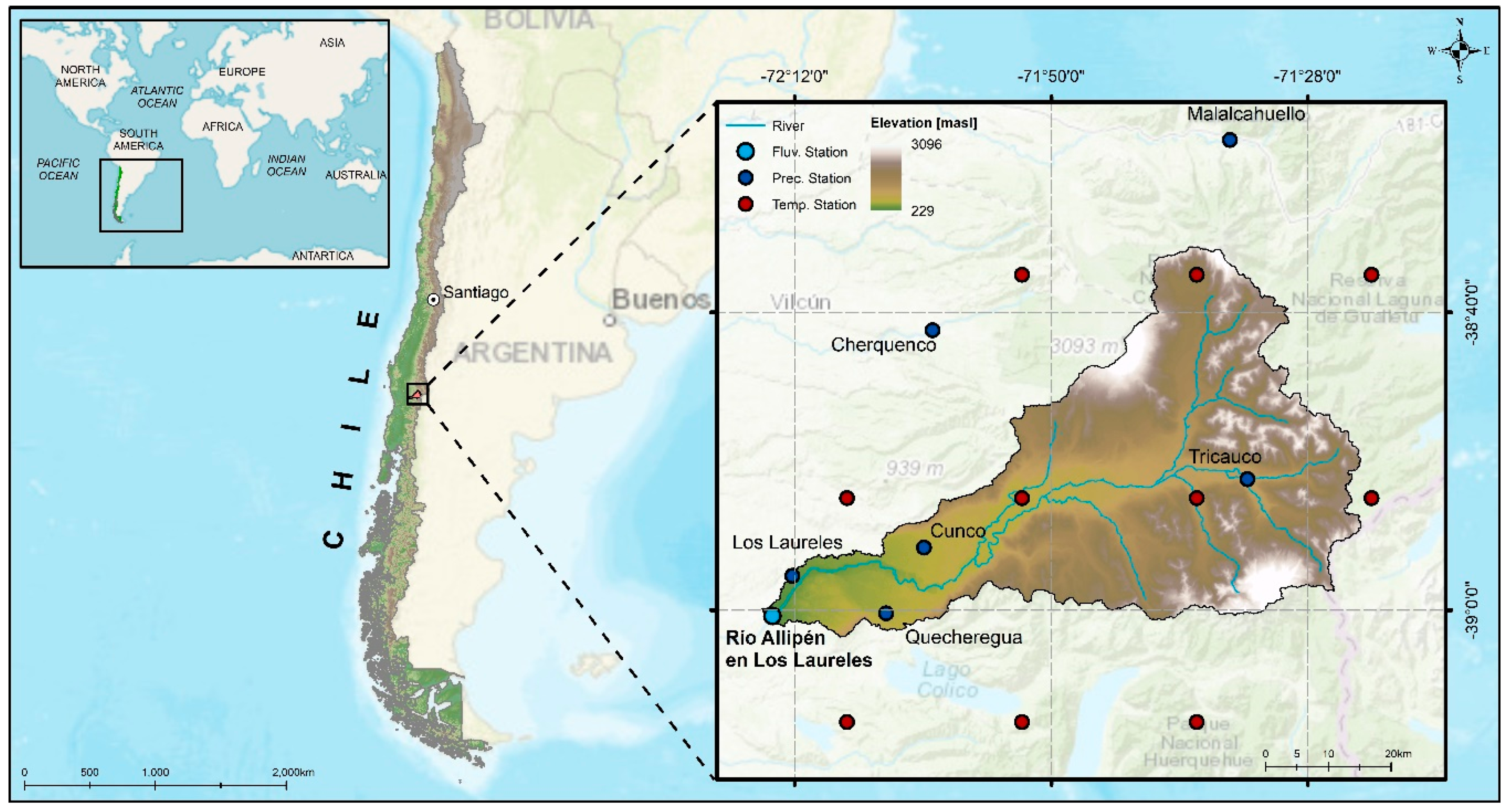 Water Free Full Text Estimation Of Annual Maximum And Minimum Flow Trends In A Data Scarce Basin Case Study Of The Allipen River Watershed Chile Html