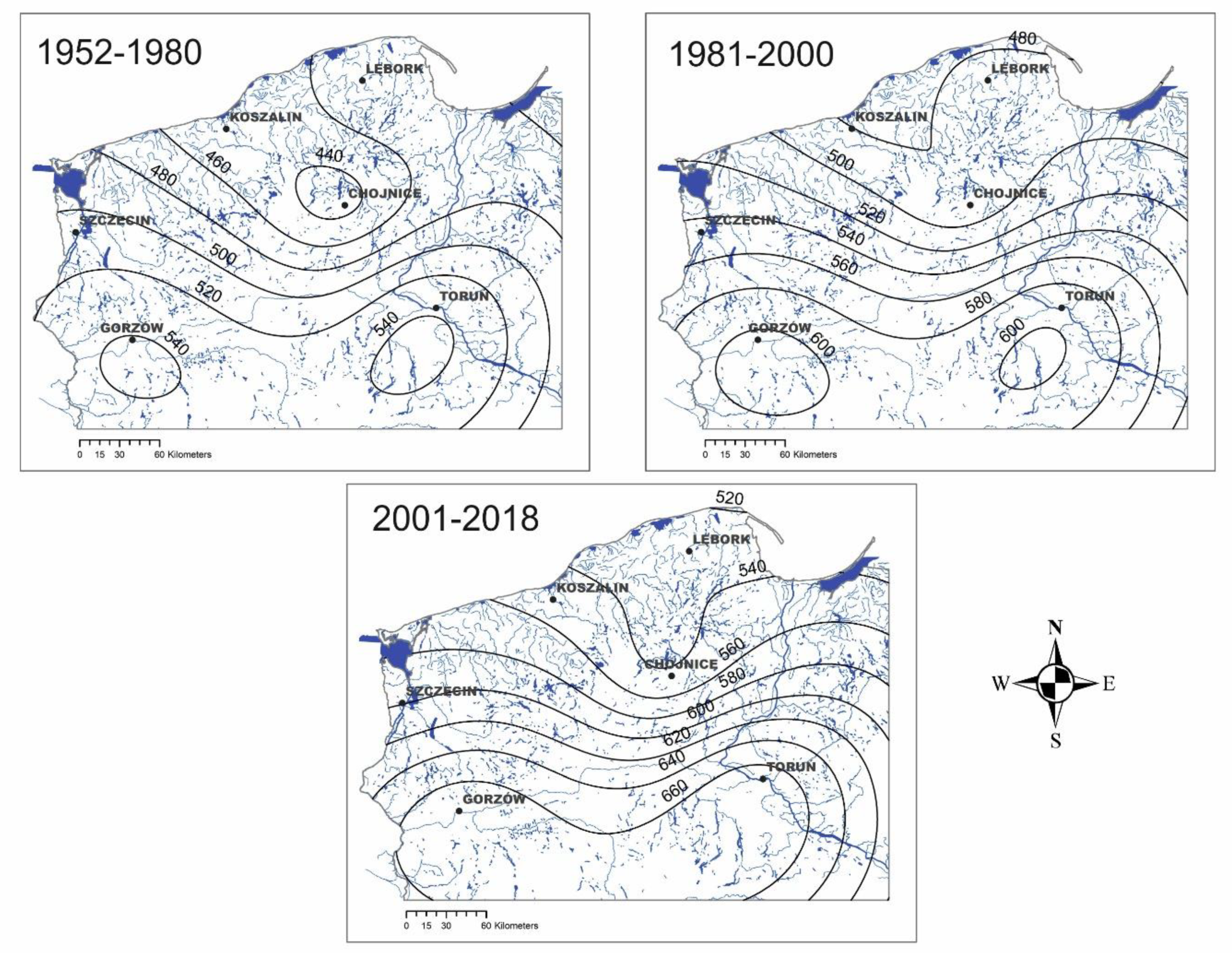 Water Free Full Text Changes In Potential Evaporation In The Years 1952 18 In North Western Poland In Terms Of The Impact Of Climatic Changes On Hydrological And Hydrochemical Conditions Html