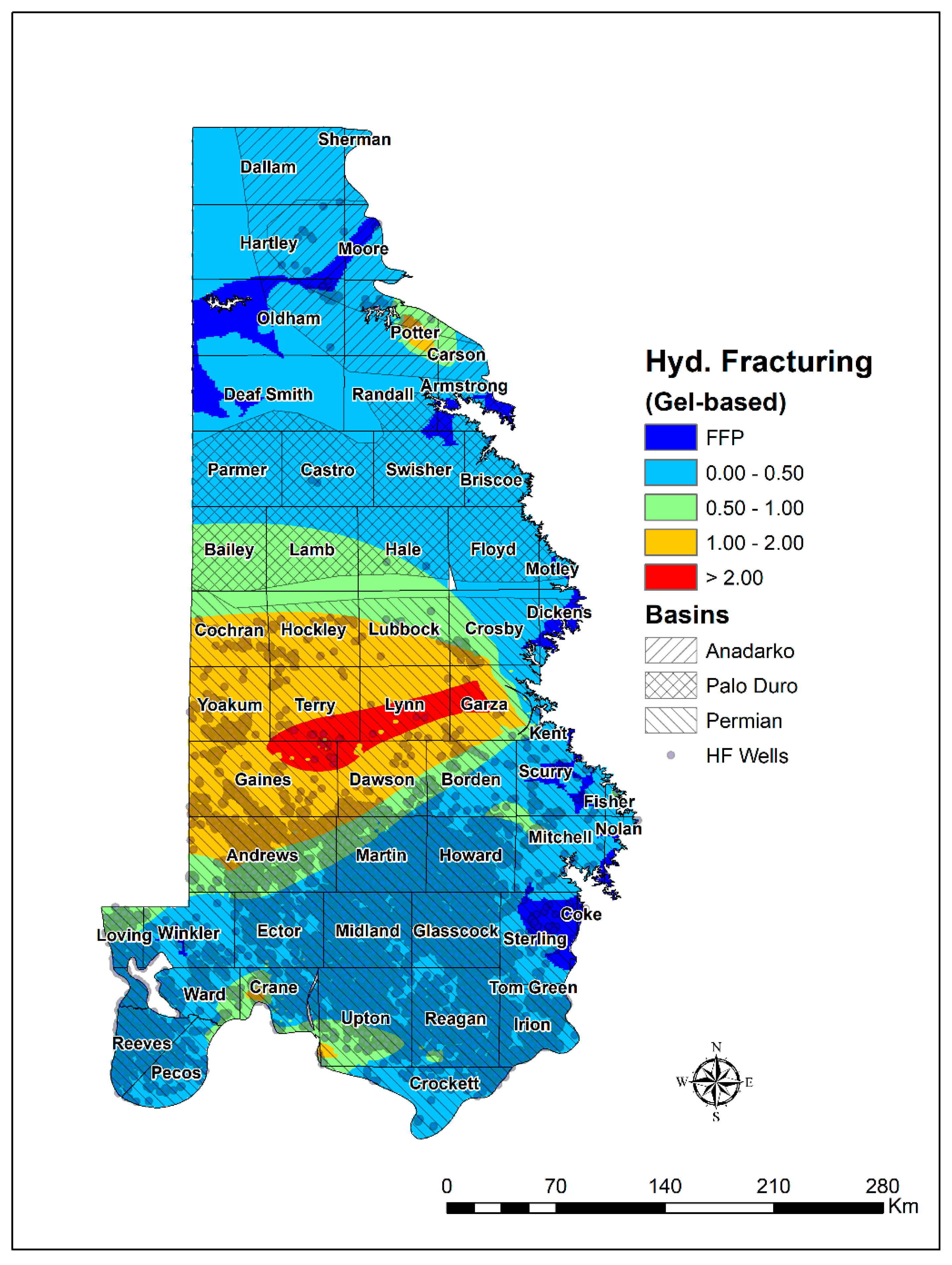 Water Free Full-Text A GIS-Based Fit for the Assessment of Brackish Groundwater Formations as an Alternative to Freshwater Aquifers | HTML