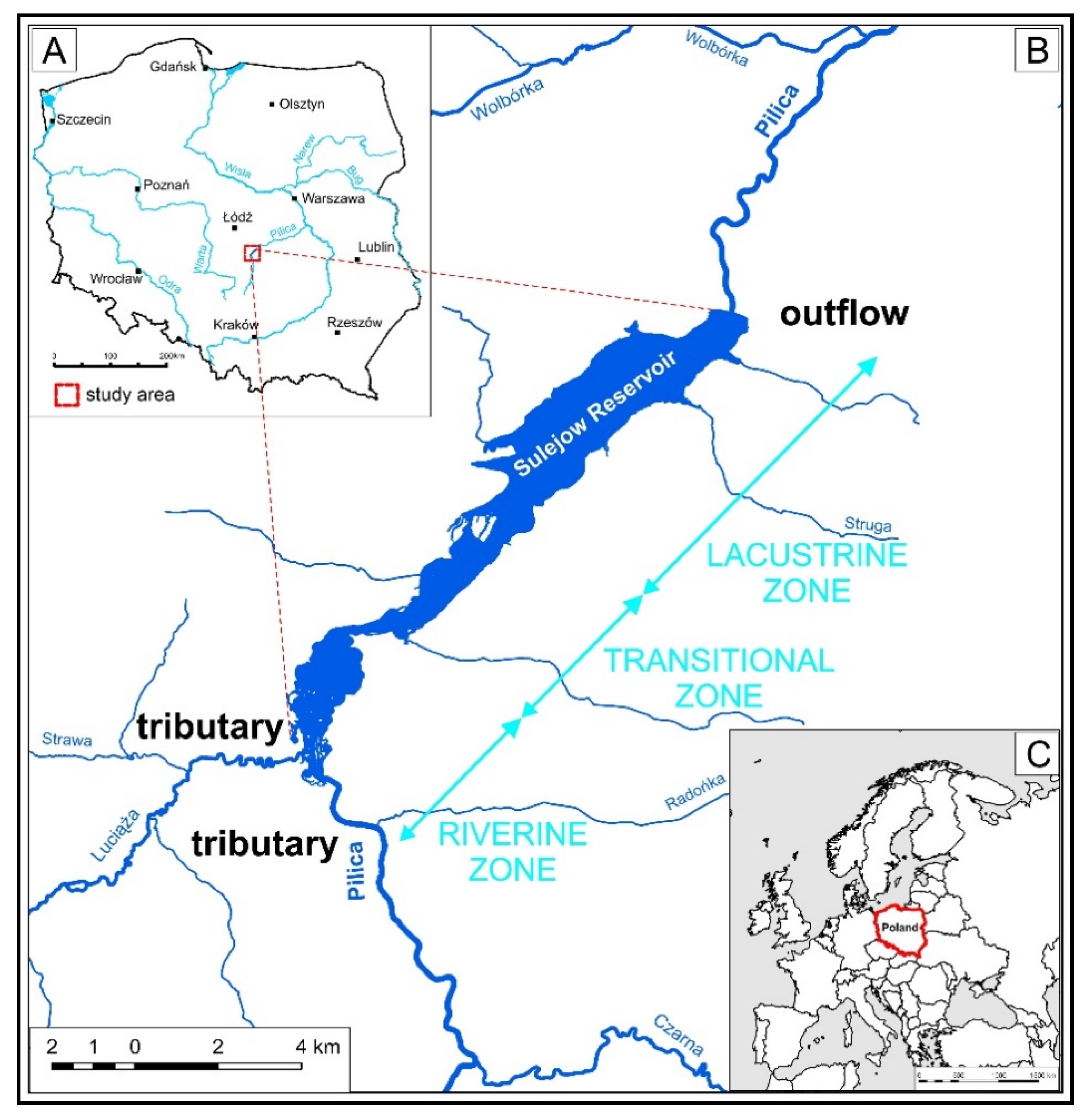 Modeling and Monitoring of Hydrodynamics and Surface Water