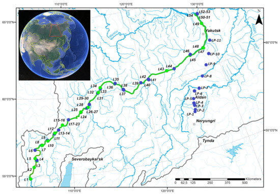 Lena River Map Water 13 02093 G001 550 