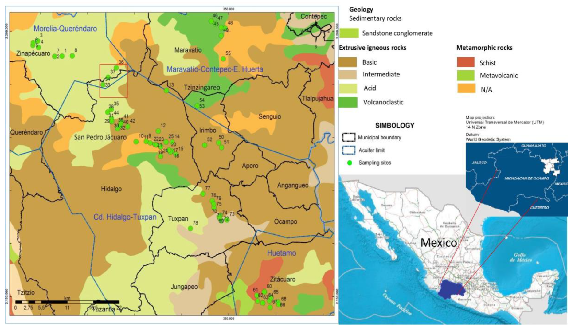 San Jose Water Hardness Map Water | Free Full-Text | Gis, Multivariate Statistics Analysis And Health  Risk Assessment Of Water Supply Quality For Human Use In Central Mexico |  Html