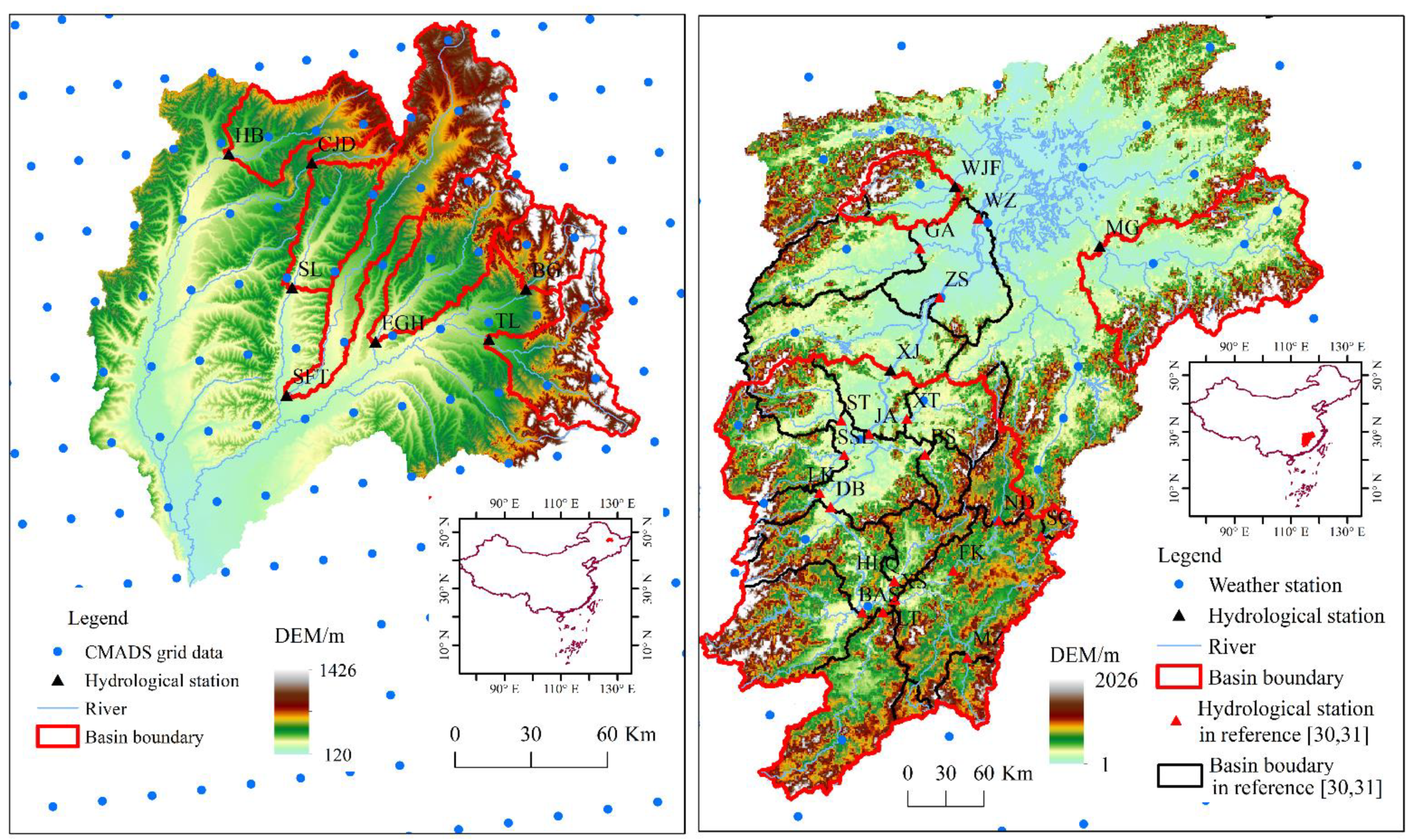 Methodology for assessing hydrological characteristics in data scarce  areas; general report