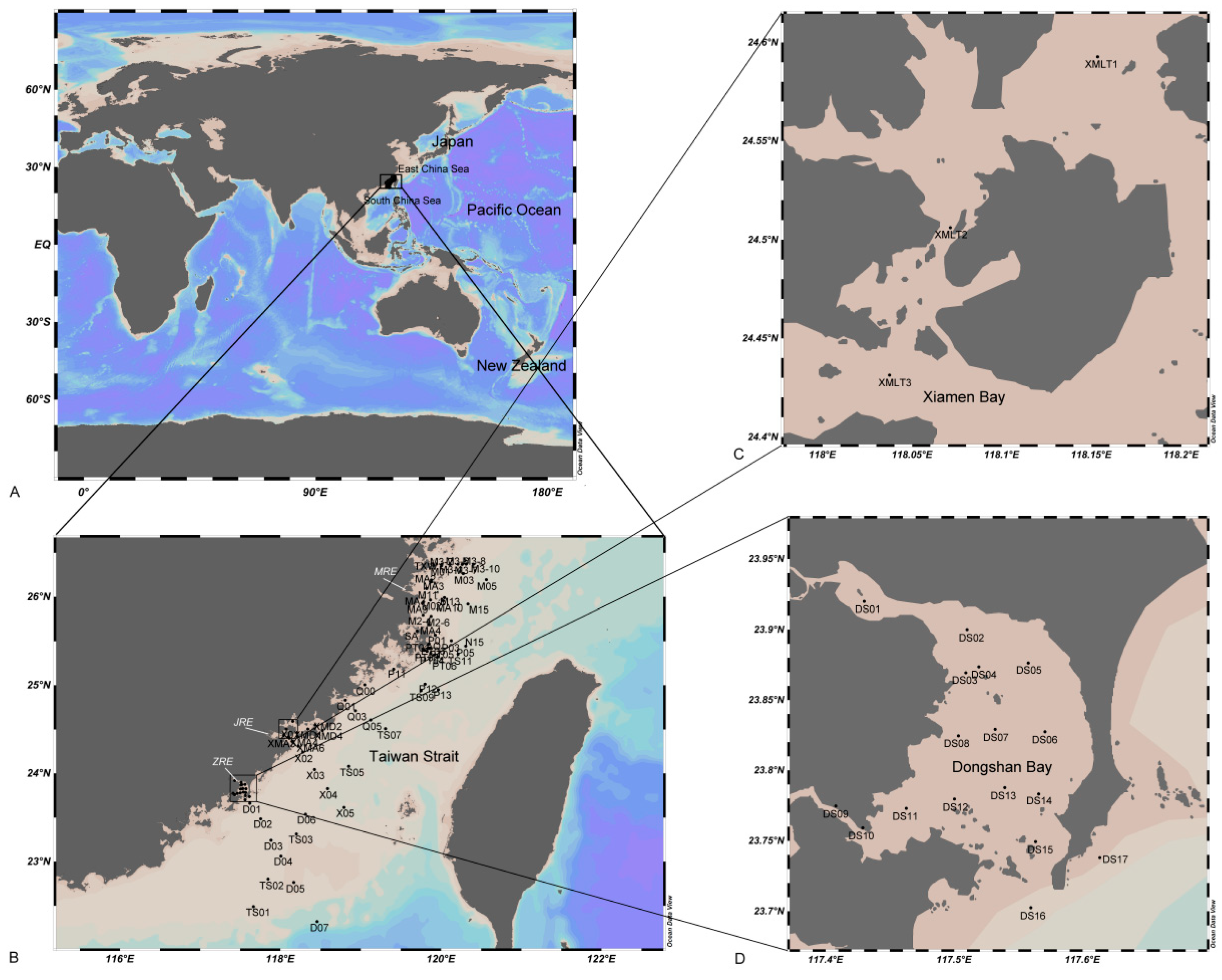 Identifying the Source Organisms Producing Paralytic Shellfish Toxins in a  Subtropical Bay in the South China Sea