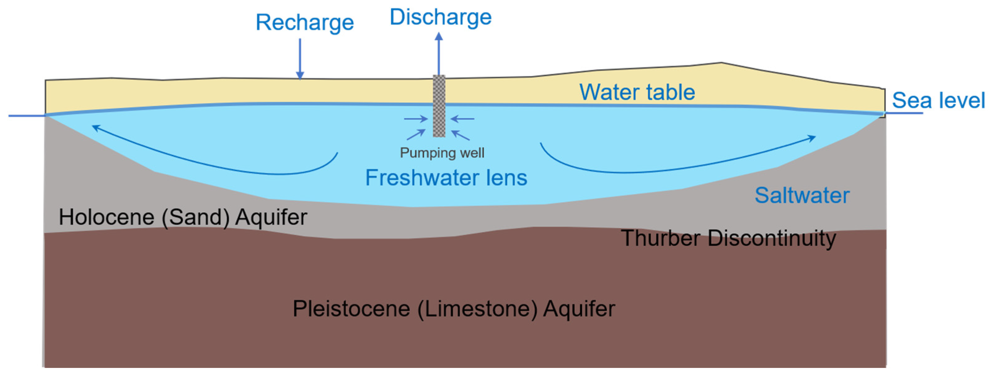 Water Table Diagram