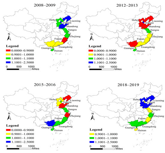 Spatio-Temporal Disparities of Mariculture Area Production