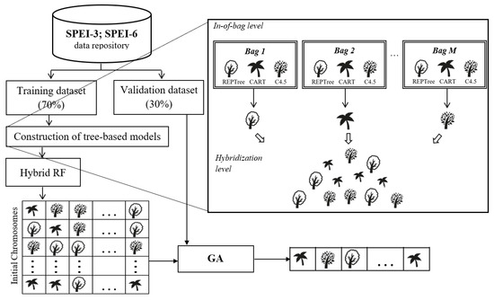 A New Evolutionary Hybrid Random Forest Model for SPEI Forecasting