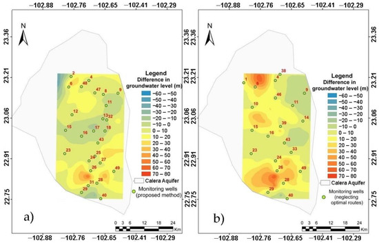 Design of Groundwater Level Monitoring Networks for Maximum Data ...