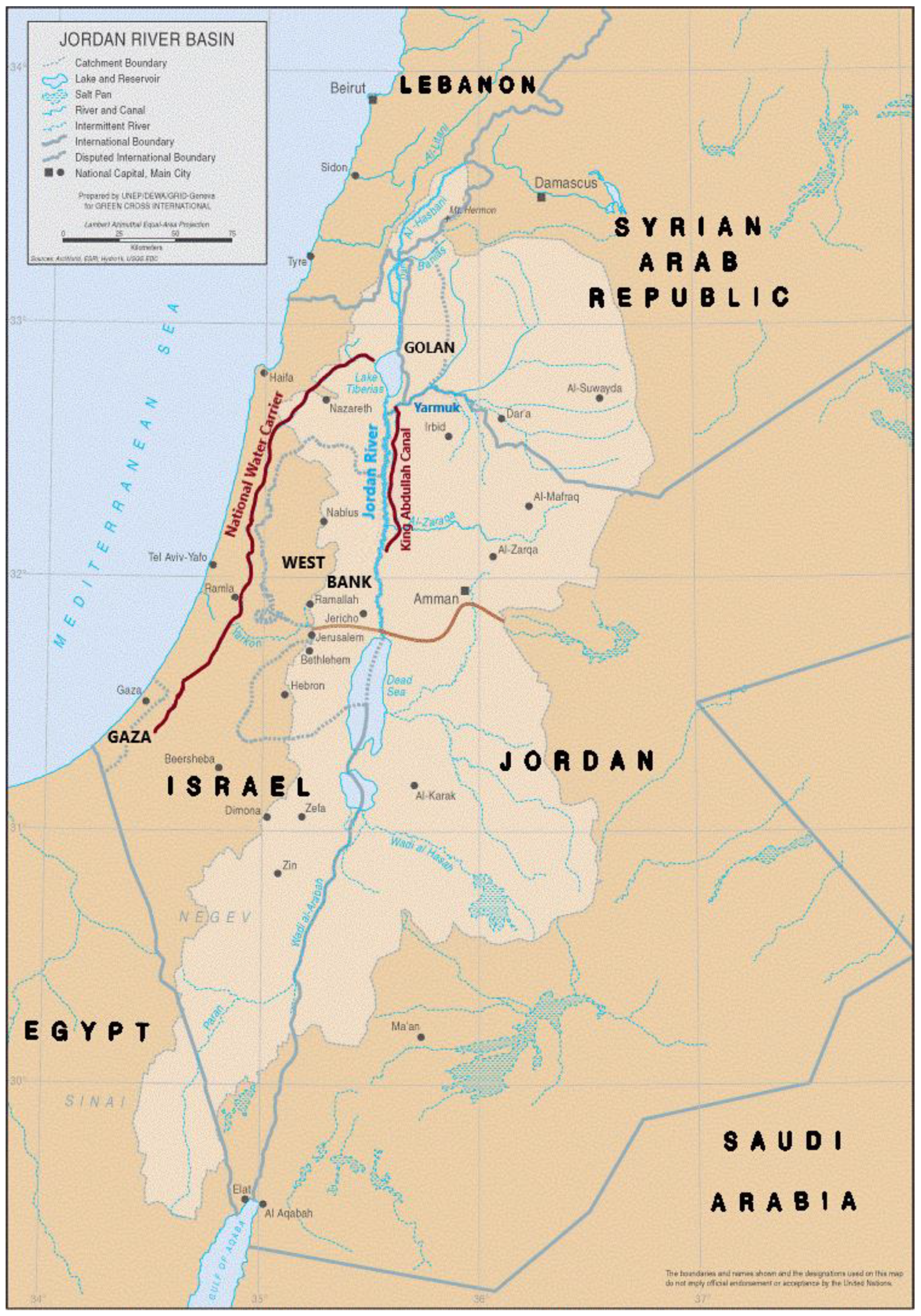 Basin Management under Conditions of Scarcity The Transformation of the Jordan River Basin from Regional Water Supplier to Regional Water Importer