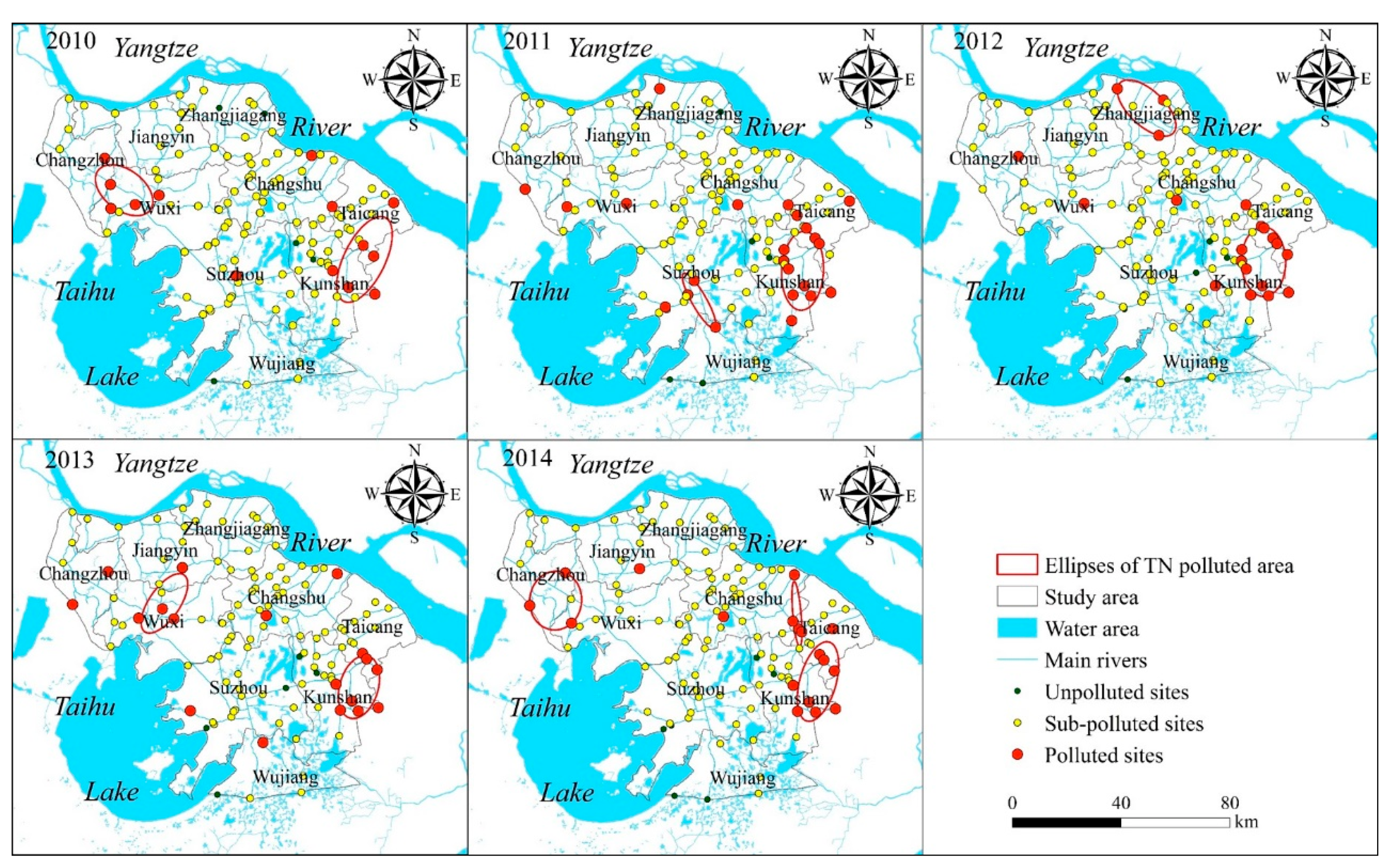 Temporal and Spatial Characteristics of River Water Quality Temporal and Spatial Characteristics of River Water Quality