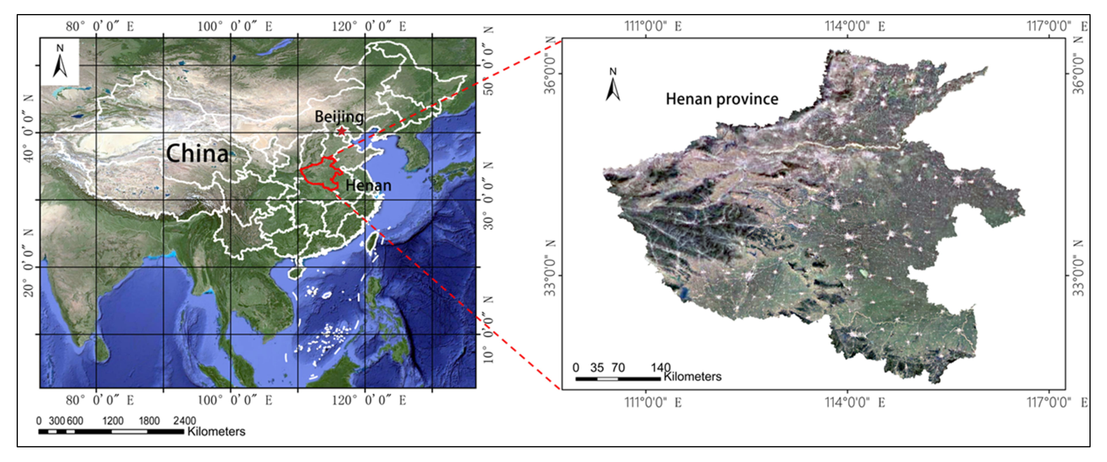 Study on the Remote Sensing Spectral Method for Disaster