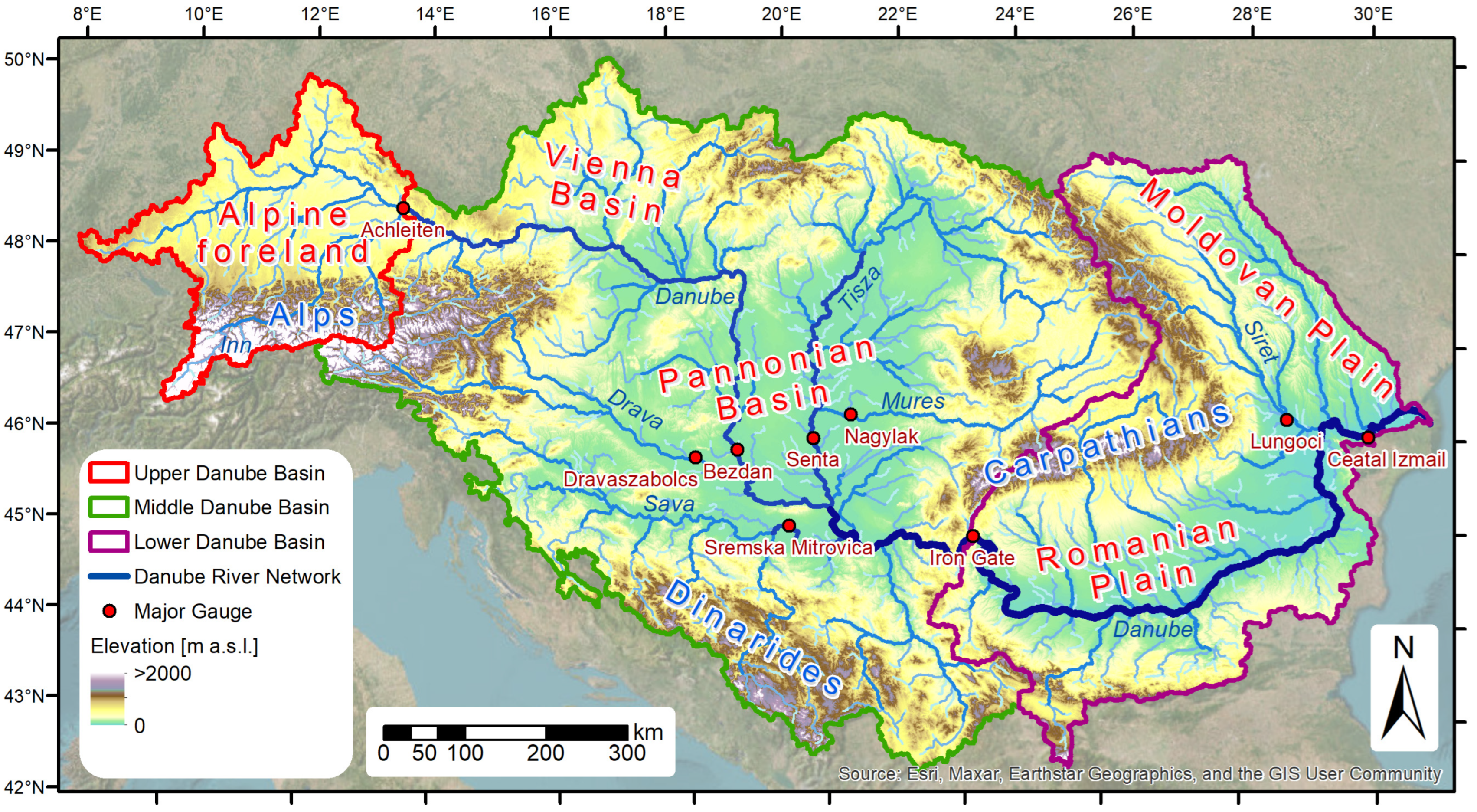 Climate Change Impacts on Water Resources in the Danube River 