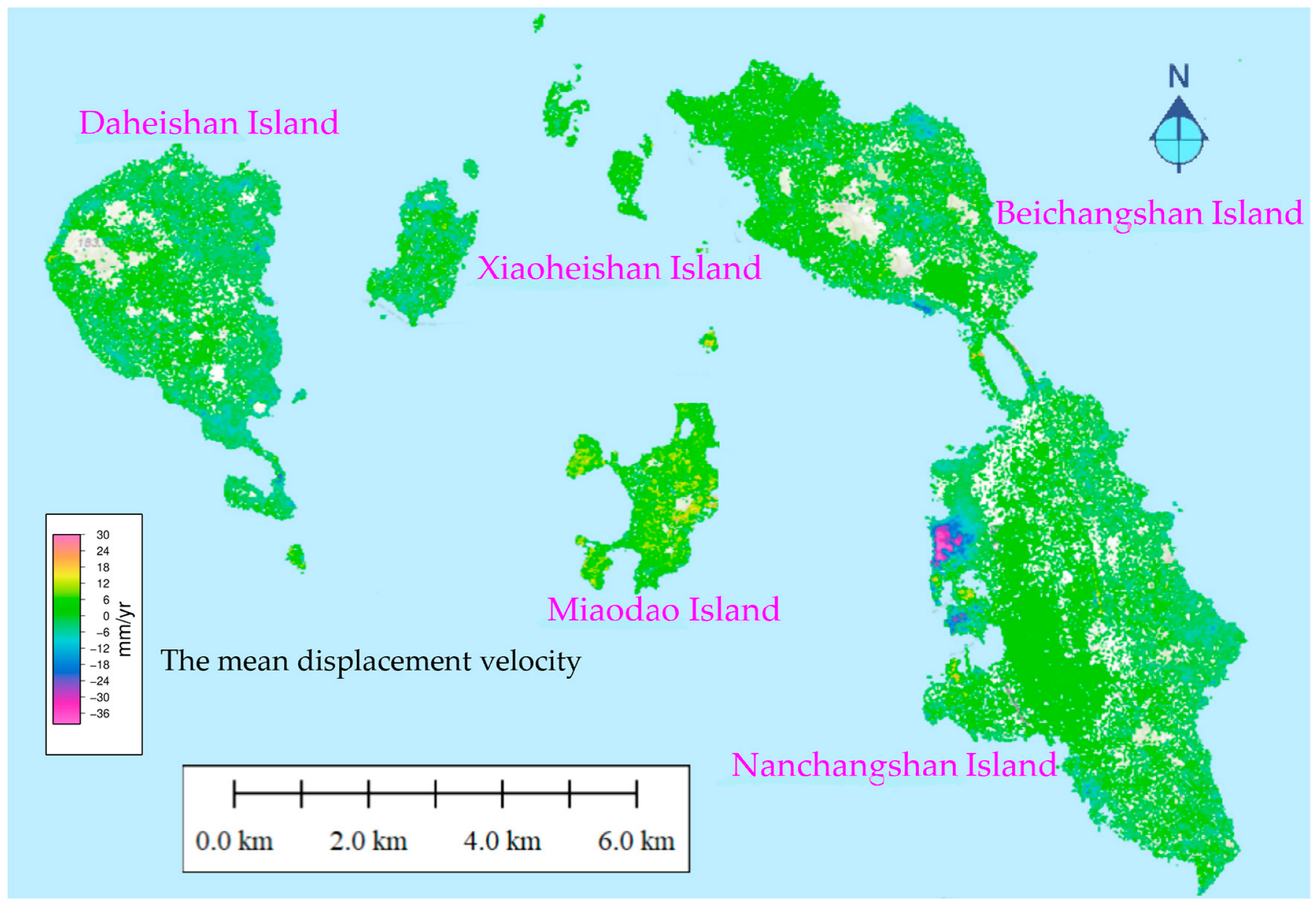 Water Free FullText Land Subsidence Assessment of an Archipelago