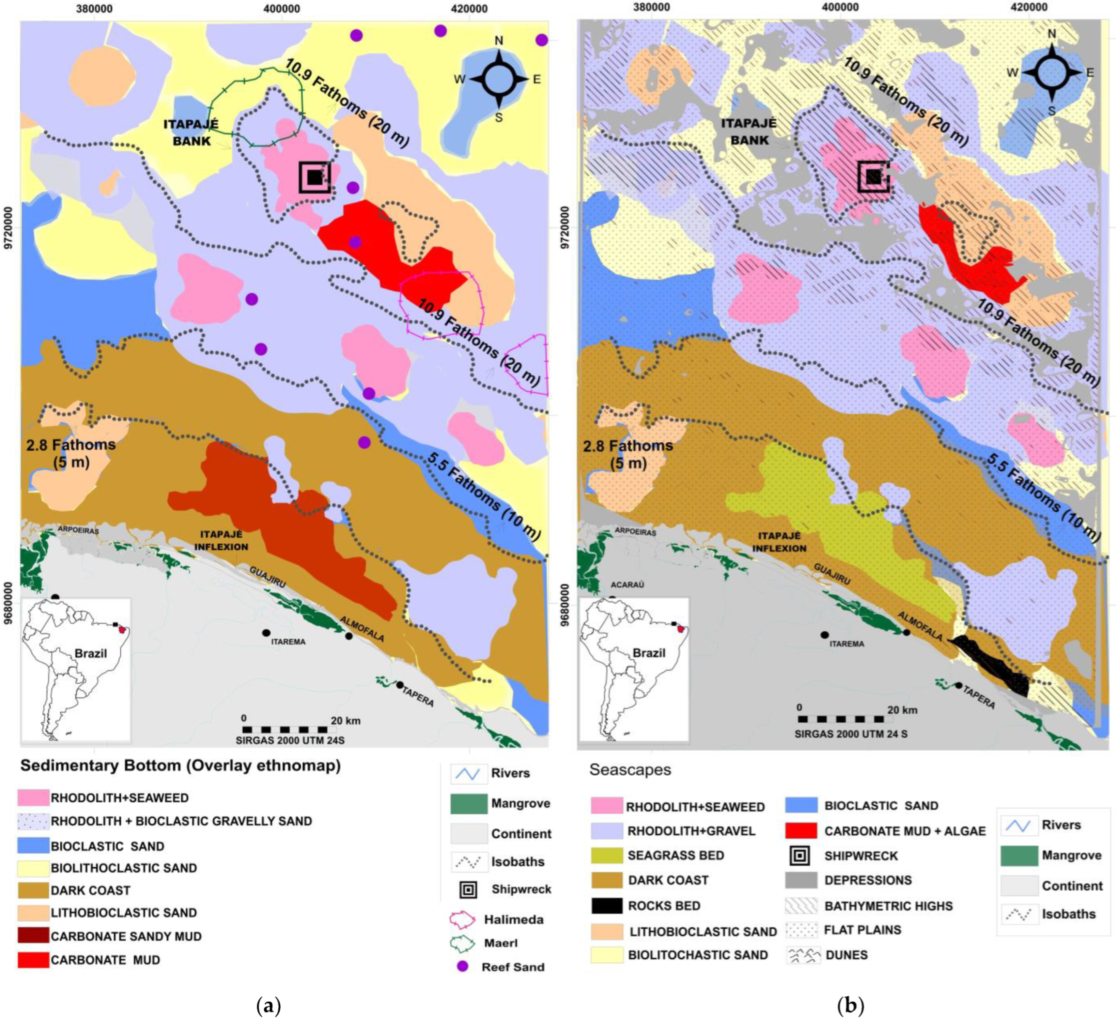 PDF) Seabed of the Continental Shelf in Ceará Between Fortaleza and Icapuí