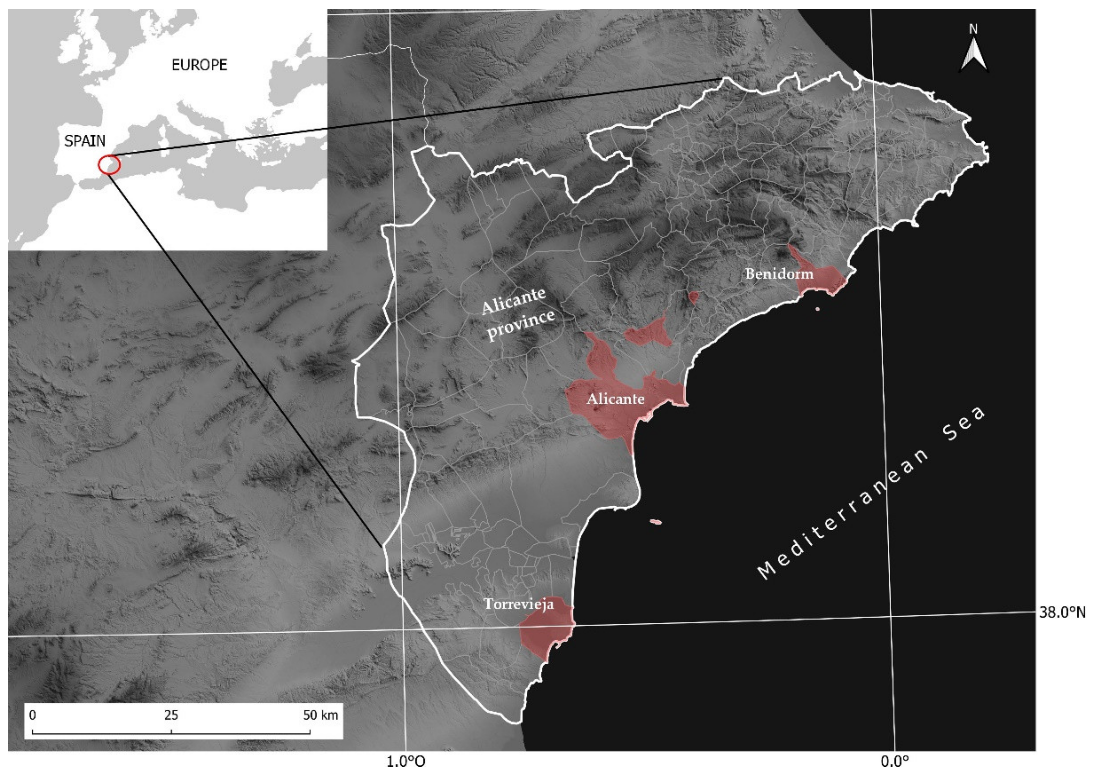 Water | Free Full-Text | Floods and Adaptation to Climate Change Tourist Areas: Management Experiences on the Coast the Province of Alicante (Spain)