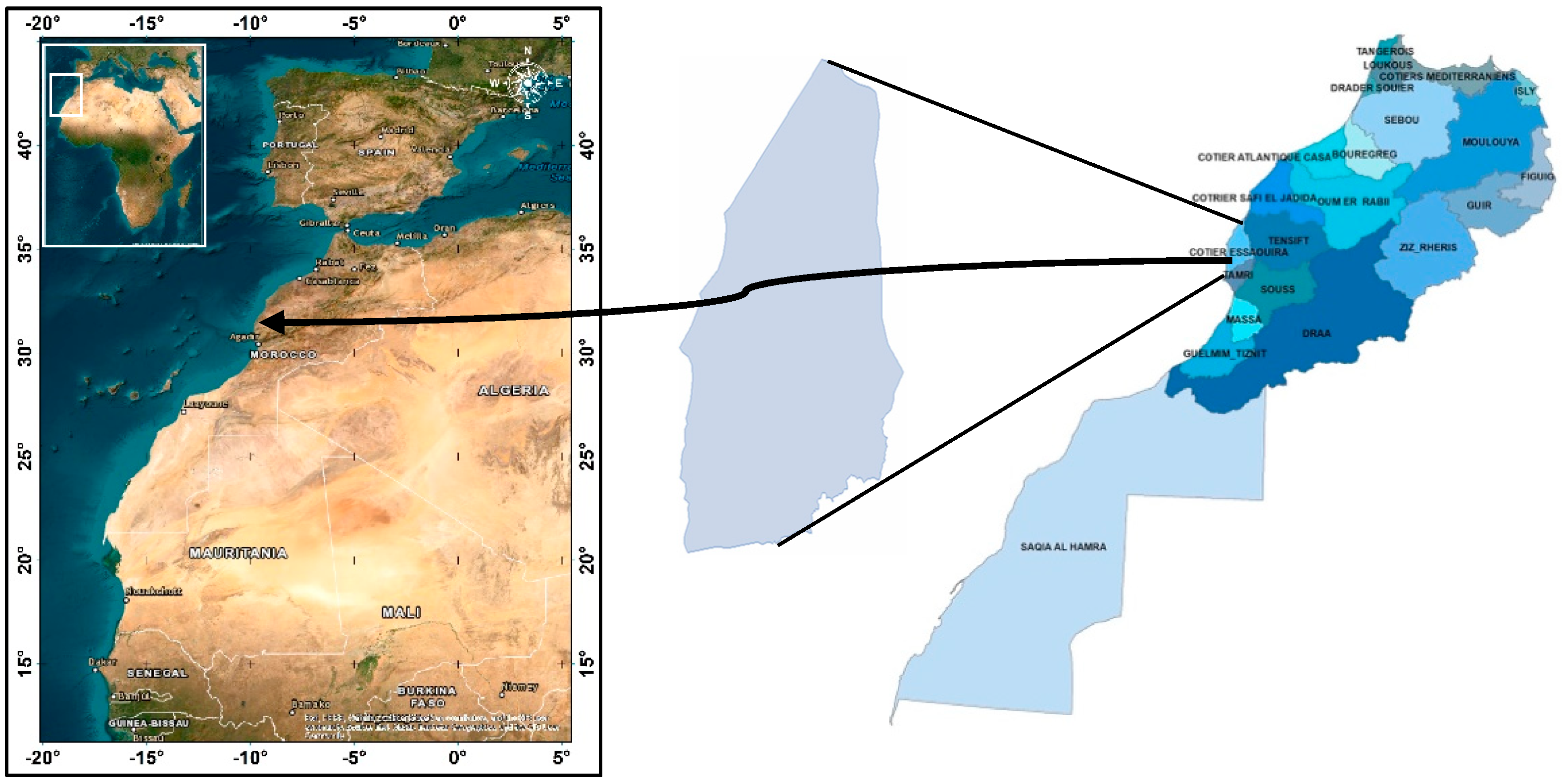 Hydrometric stations in arid zones