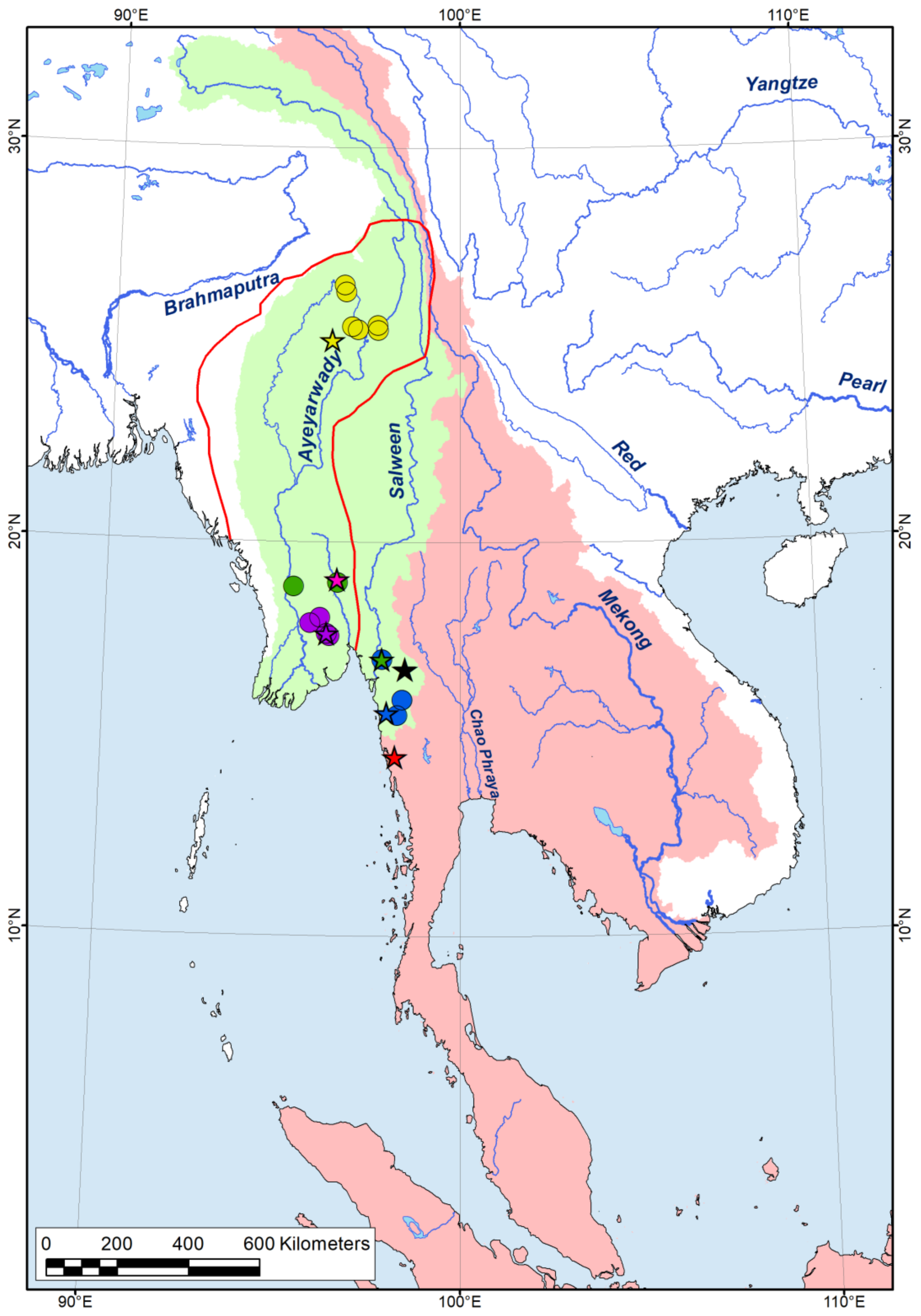 Water | Free Full-Text | Integrative Taxonomic Reappraisal and Evolutionary  Biogeography of the Most Diverse Freshwater Mussel Clade from Southeast  Asia (Pseudodontini)