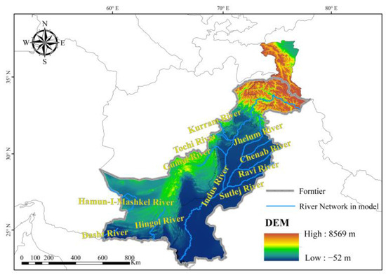 Flood Risk Assessment Based on Hydrodynamic Model—A Case of the  China–Pakistan Economic Corridor
