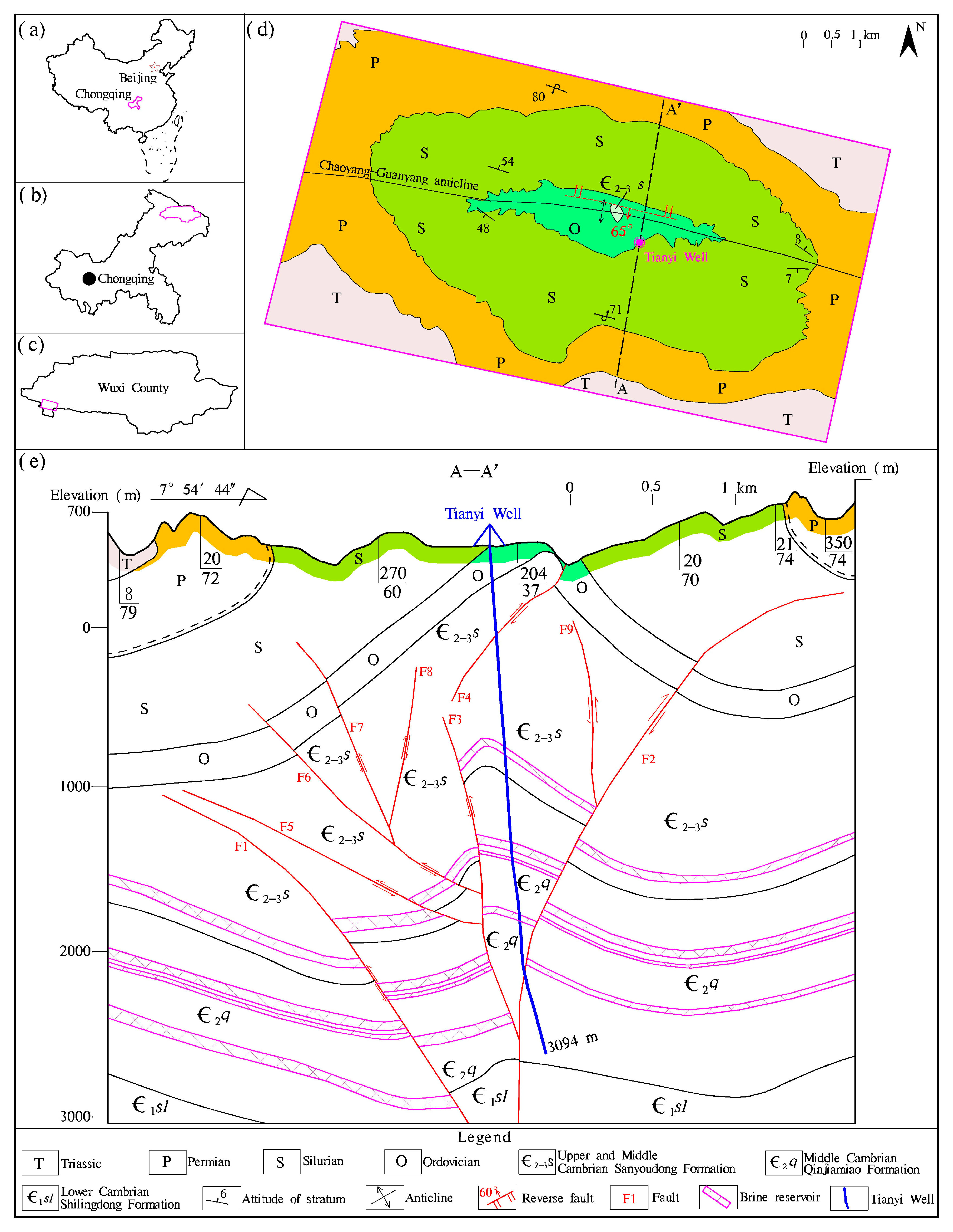 Geochemical Characteristics and Genesis of Brine Chemical